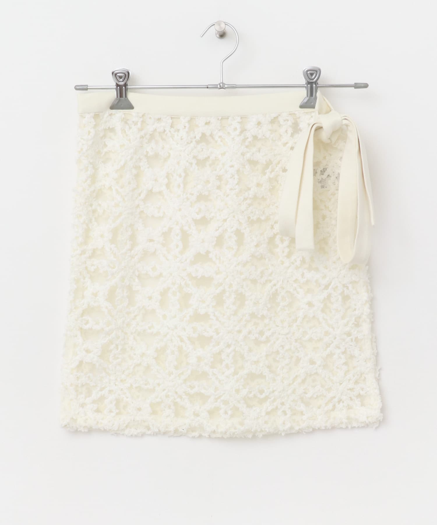 レースラップスカート IVORY one