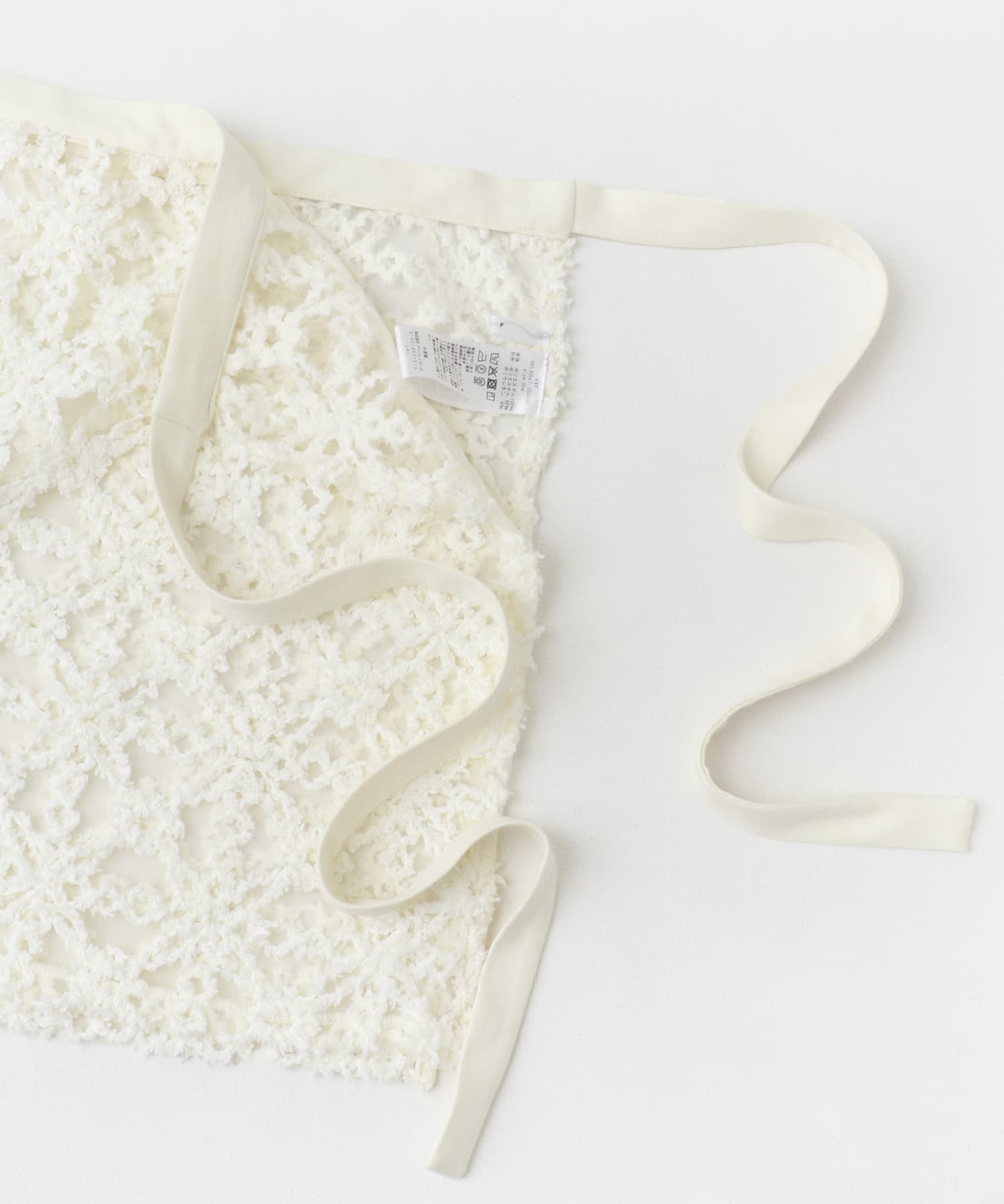 レースラップスカート IVORY one