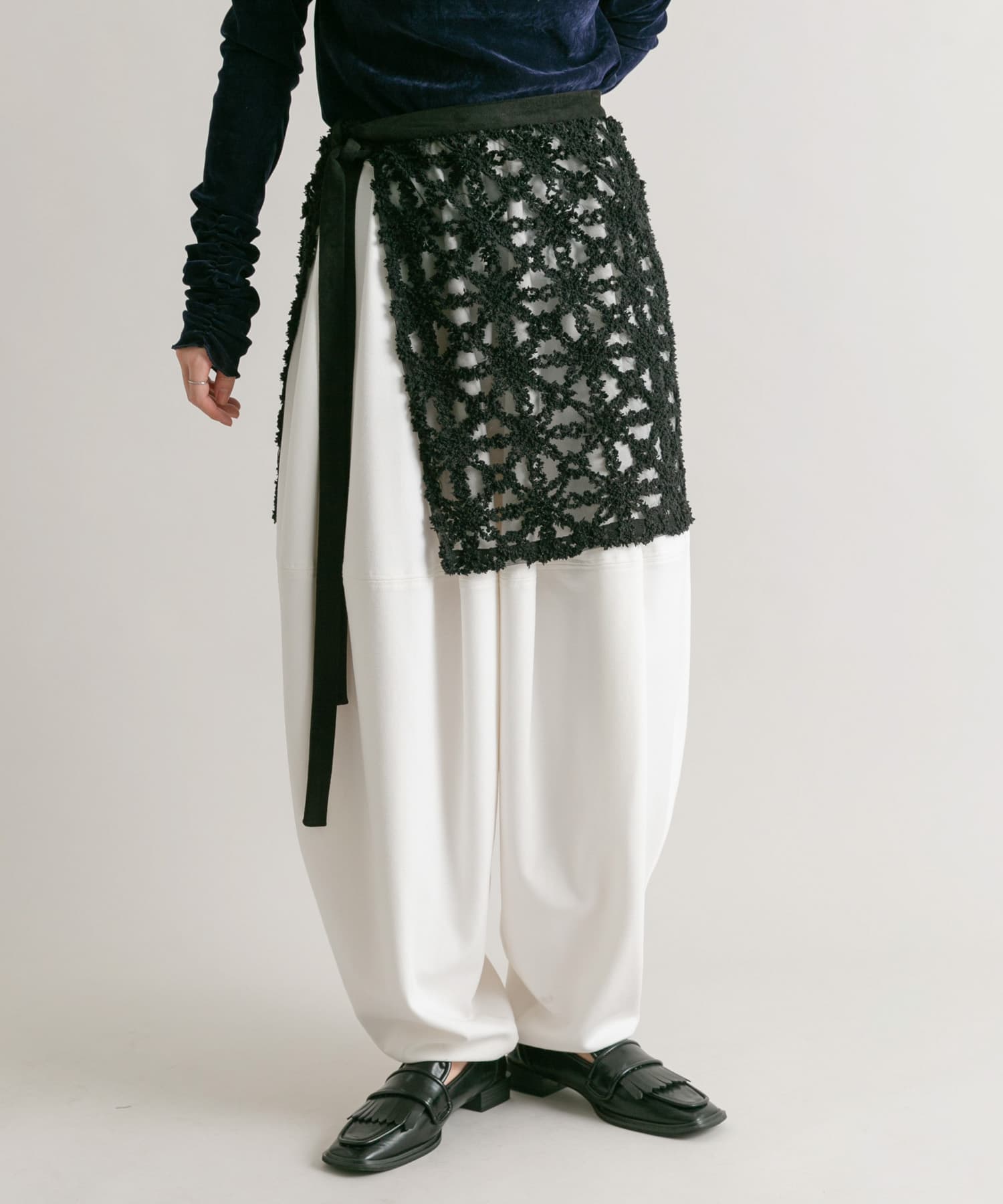 身長：160cm サイズ：one