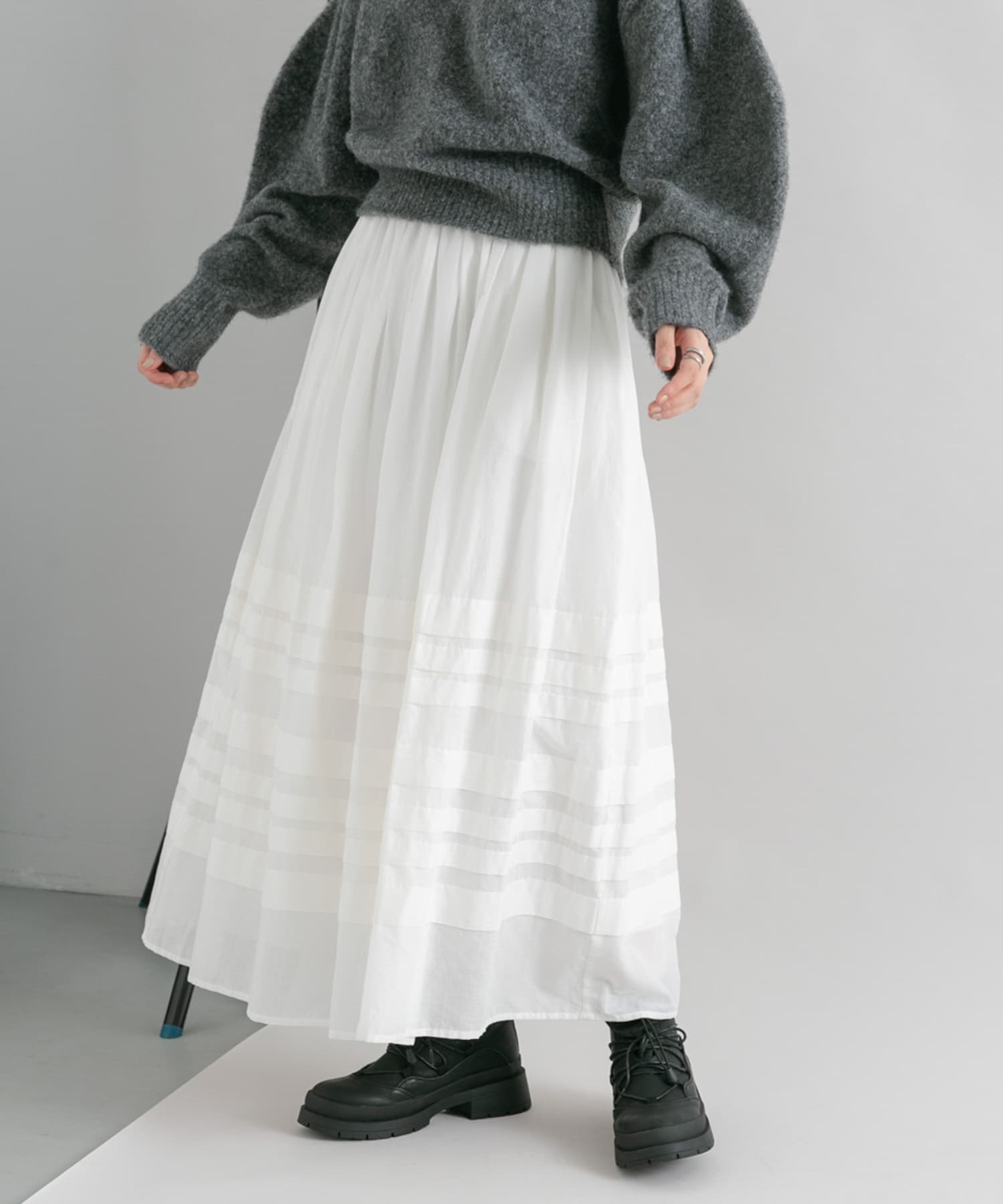 身長：160cm サイズ：one