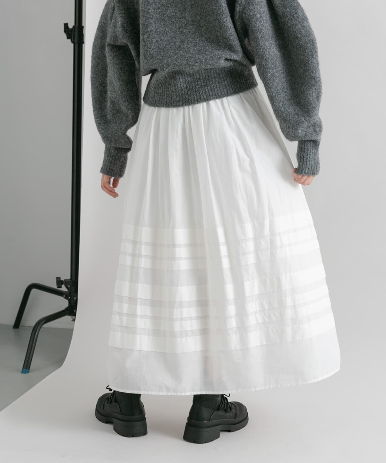 身長：160cm サイズ：one