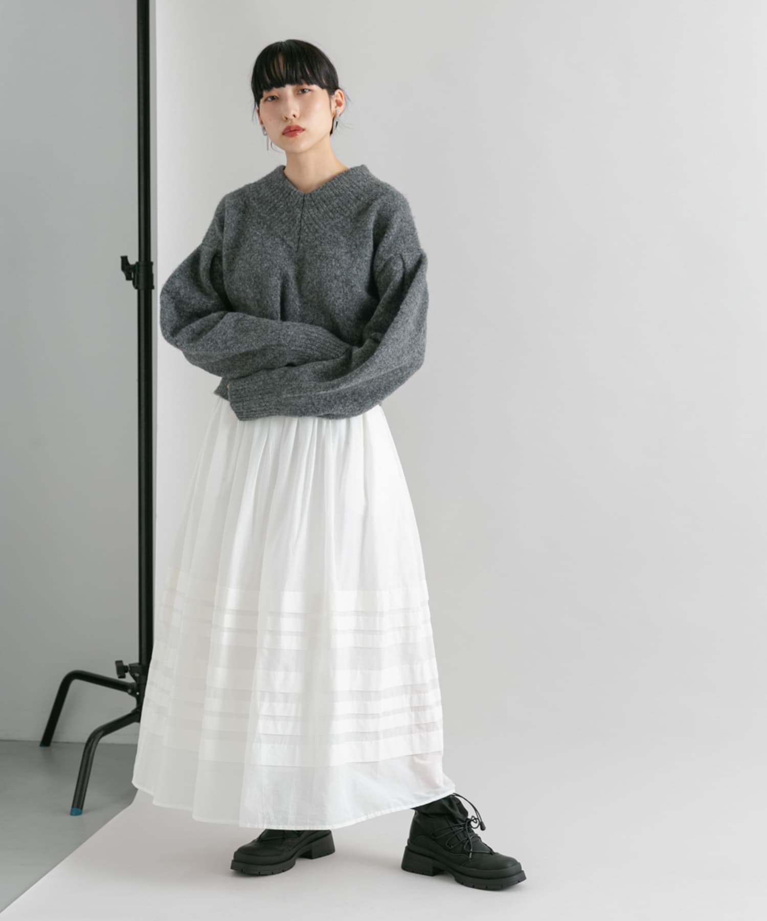 身長：160cm サイズ：one