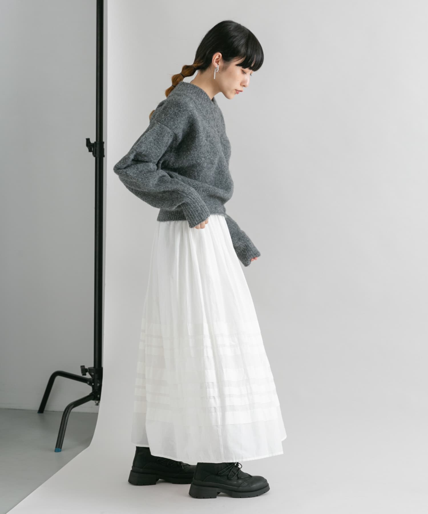 身長：160cm サイズ：one