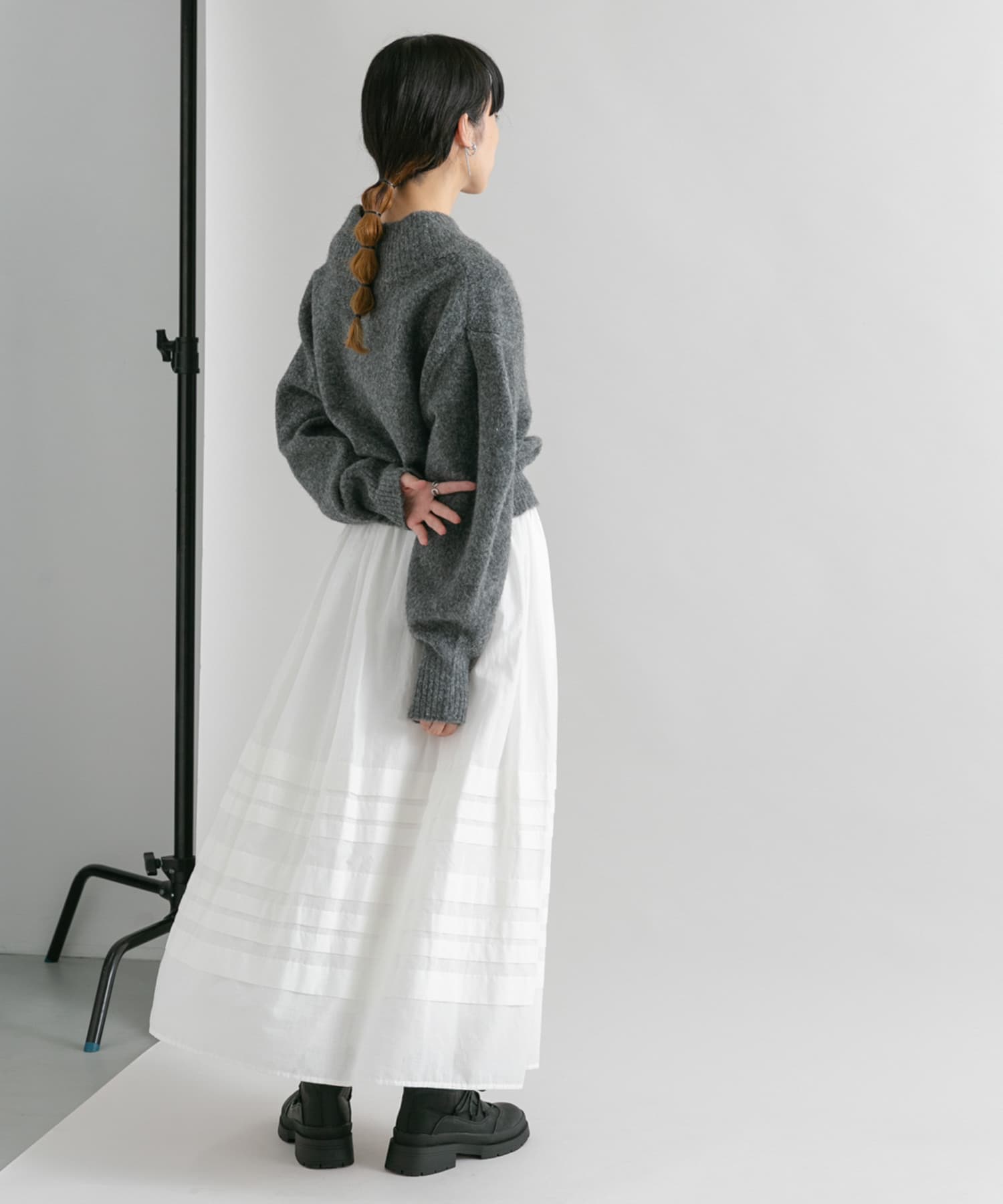 身長：160cm サイズ：one