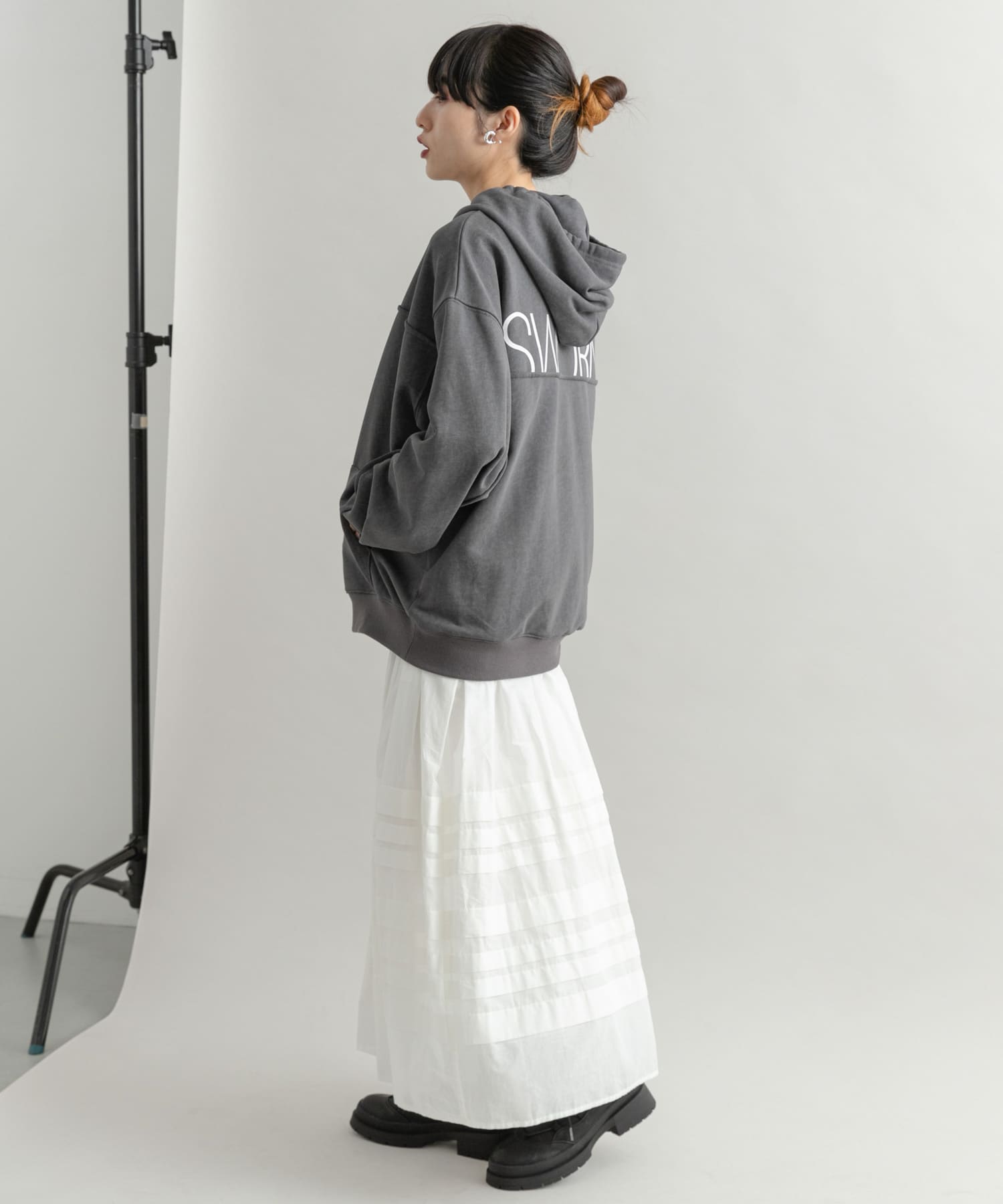 身長：160cm サイズ：one
