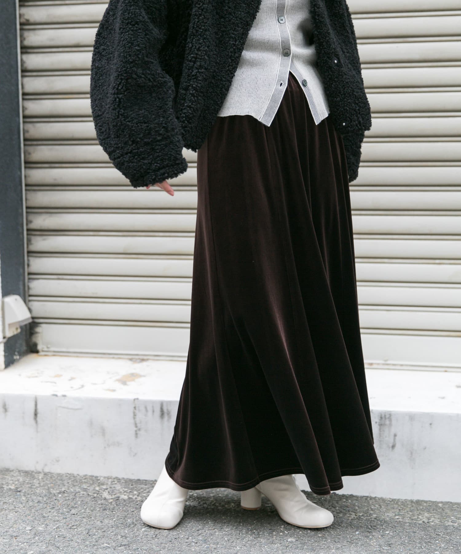 身長：160cm サイズ：one