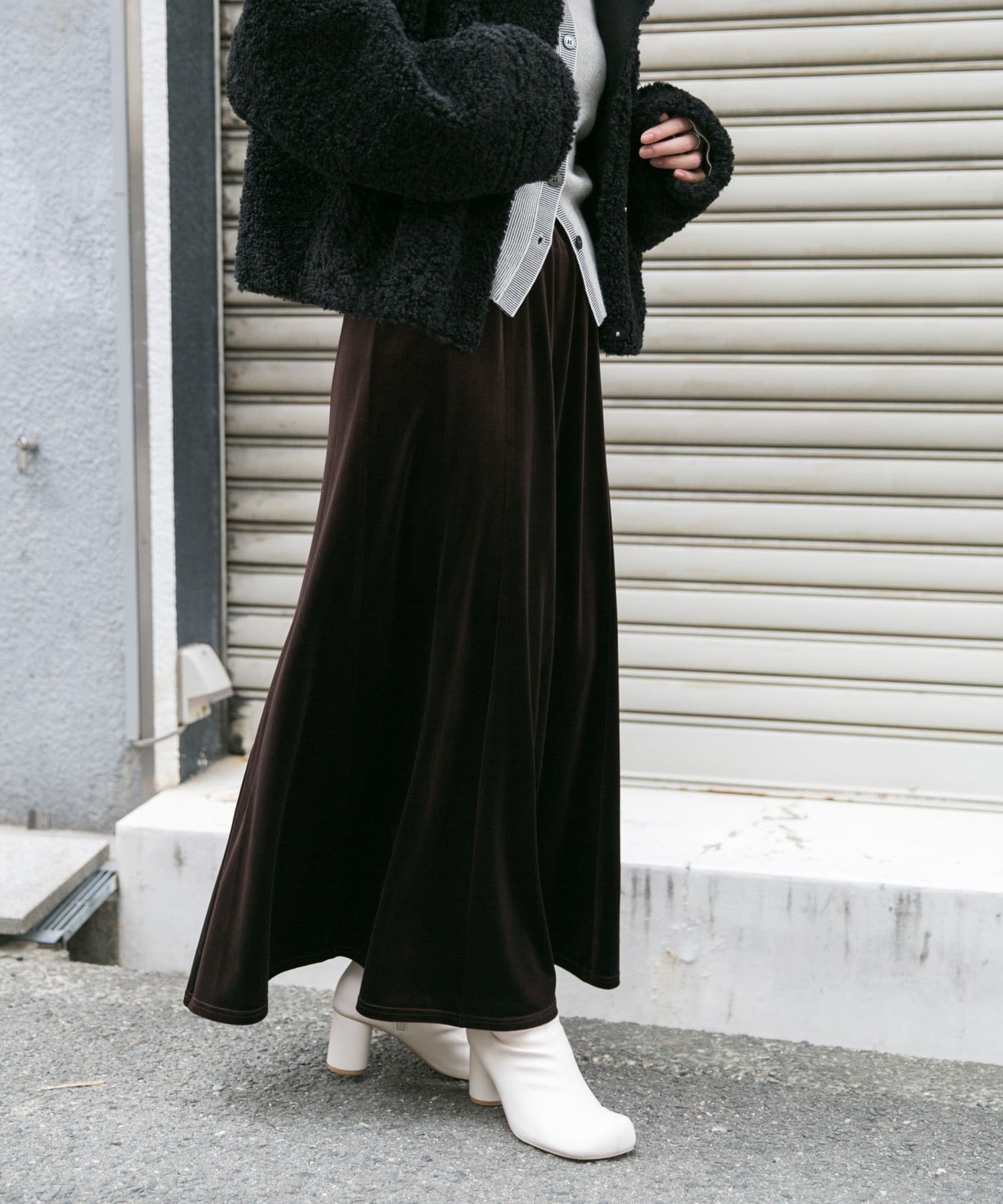 身長：160cm サイズ：one