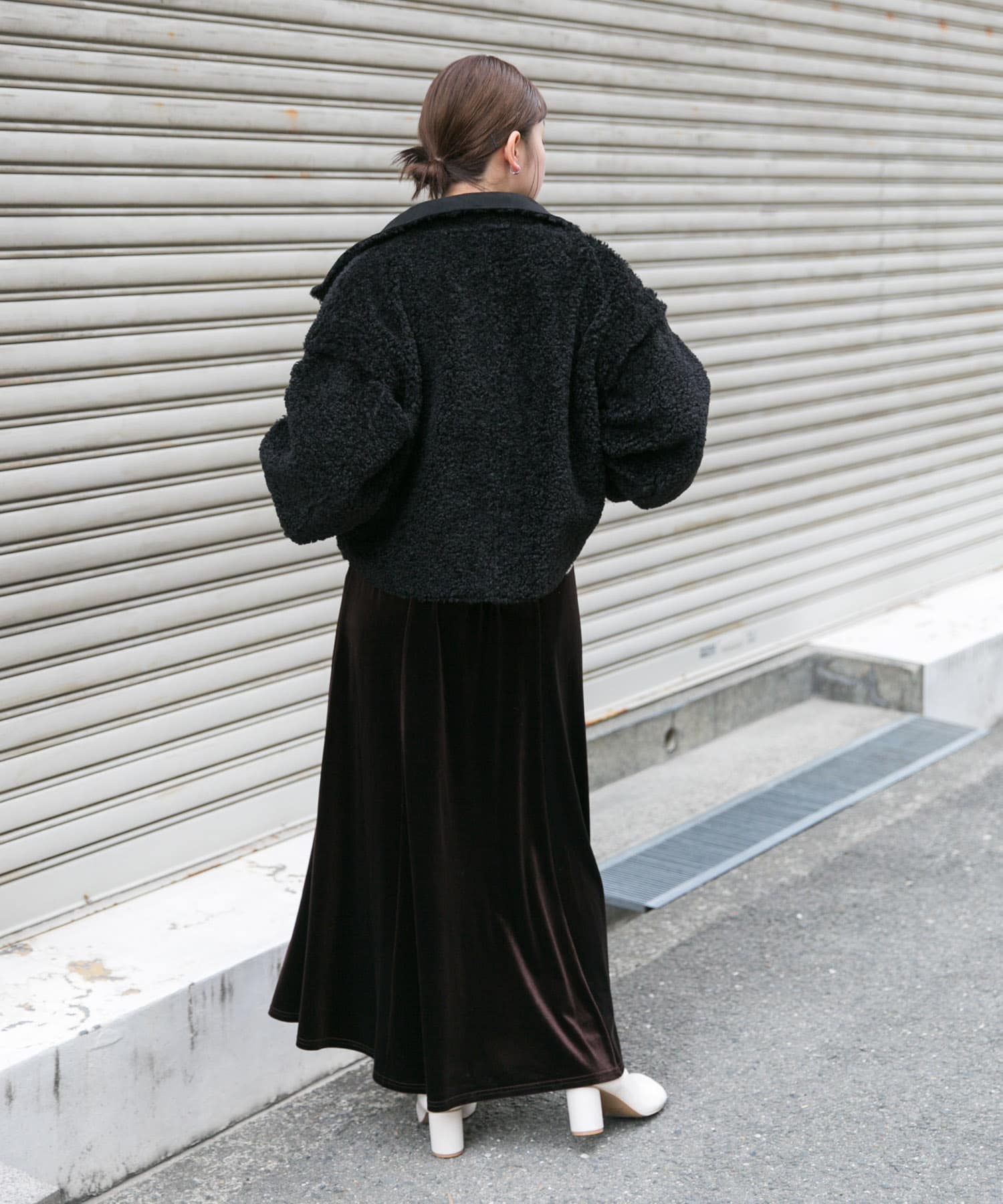 身長：160cm サイズ：one