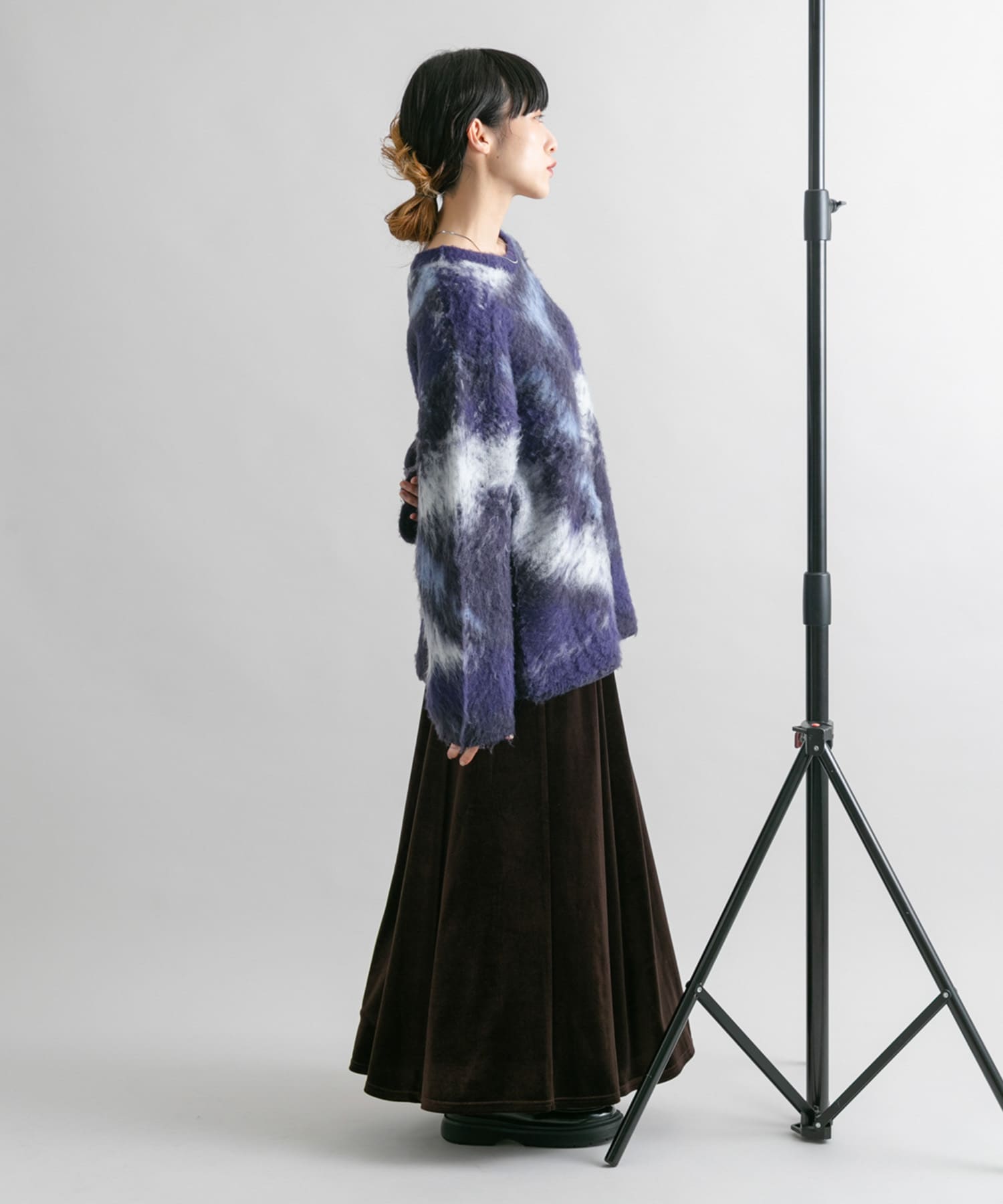 身長：160cm サイズ：one