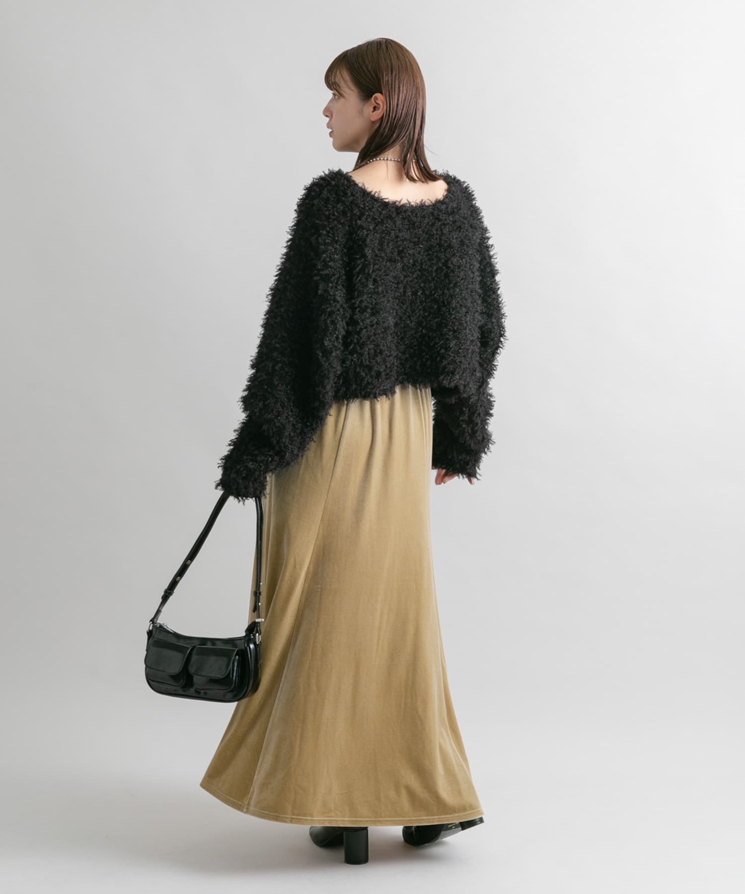 身長：160cm サイズ：one
