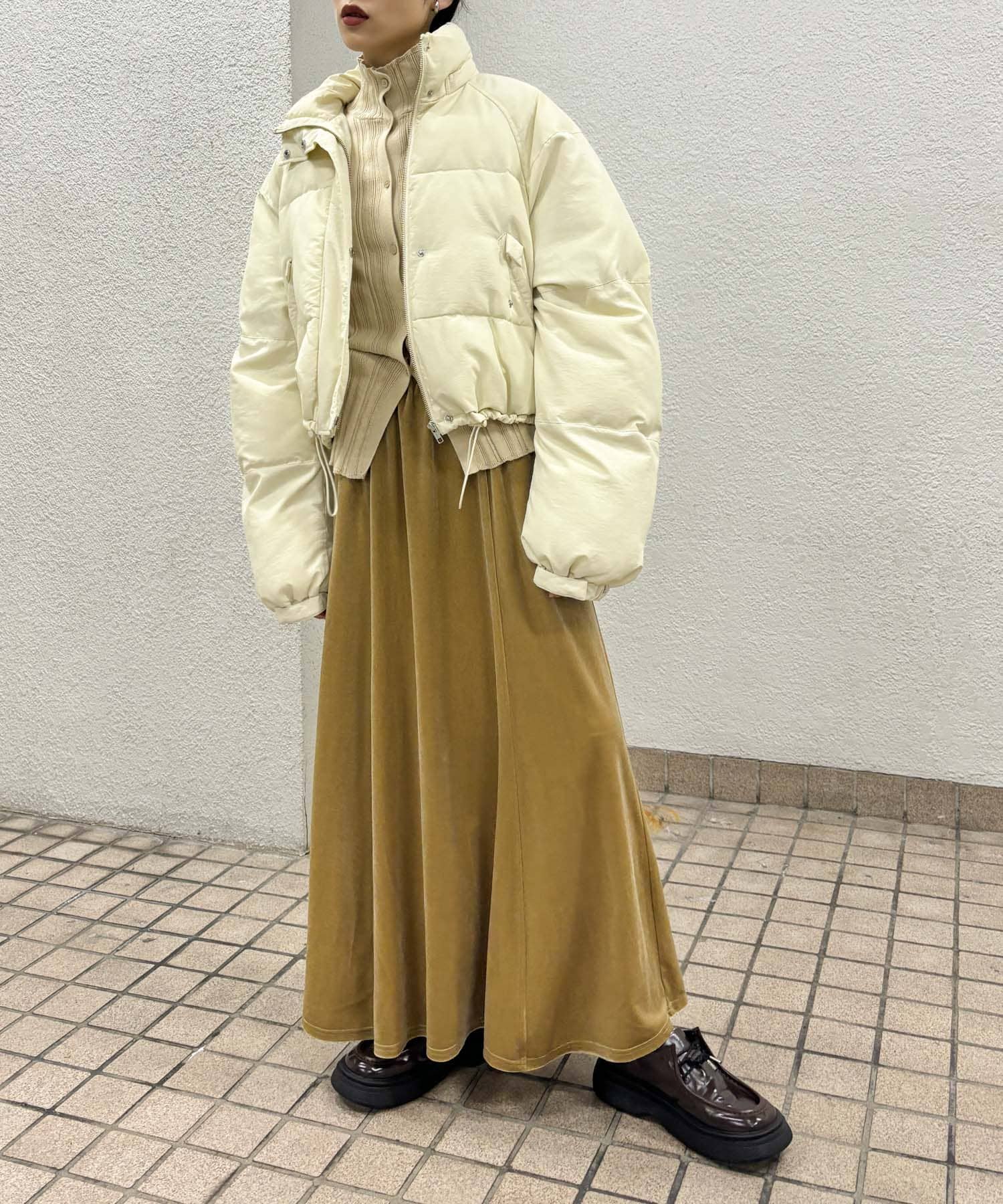 身長：160cm サイズ：one