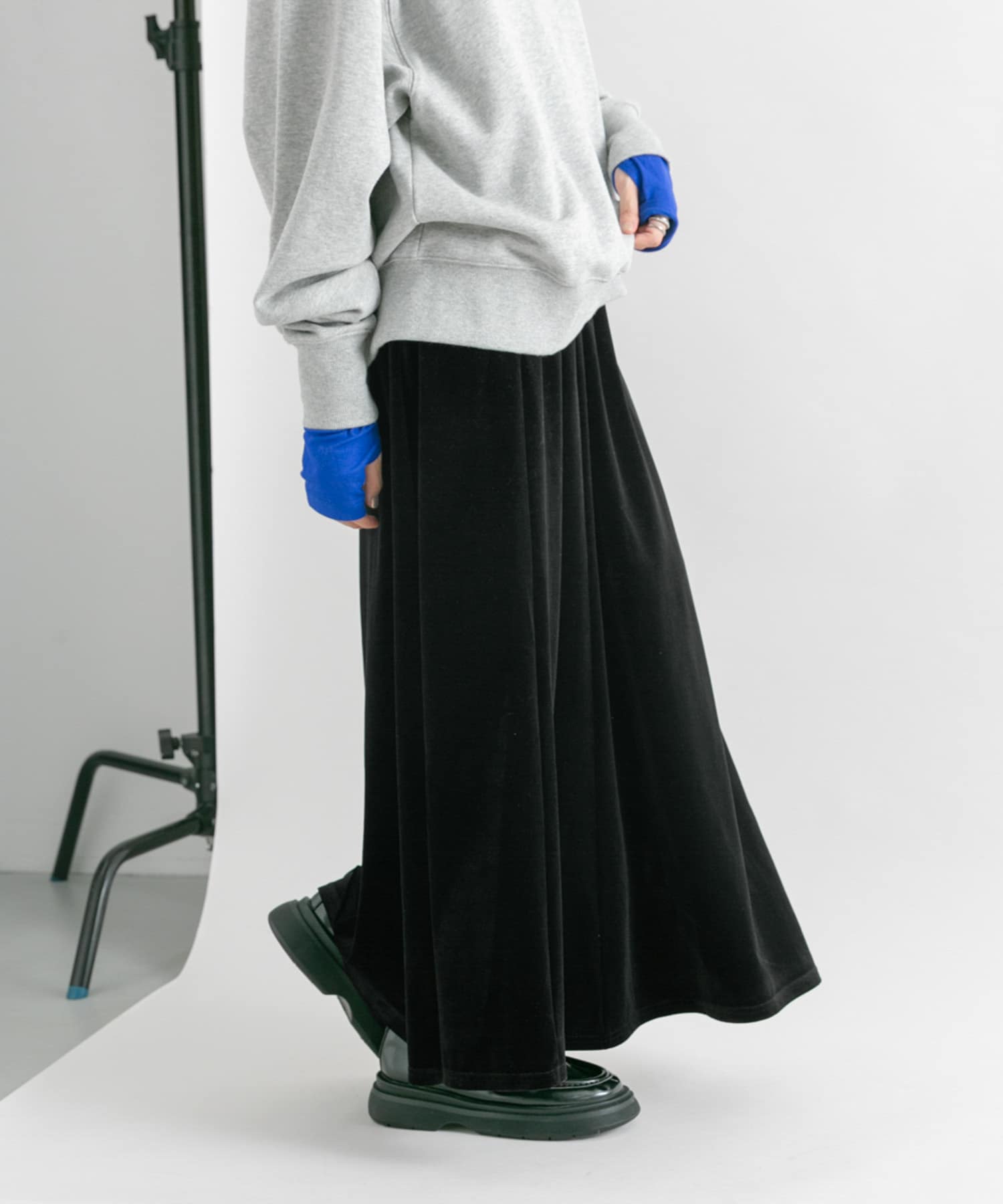 身長：160cm サイズ：one