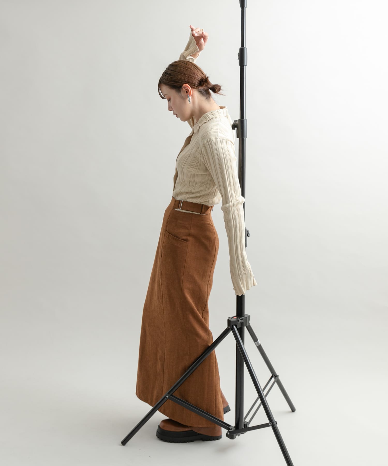 身長：160cm サイズ：one