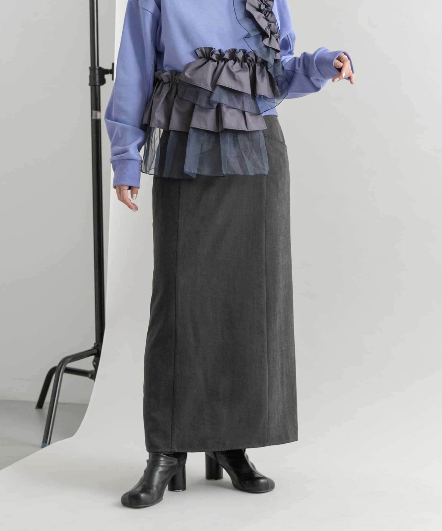 身長：160cm サイズ：one