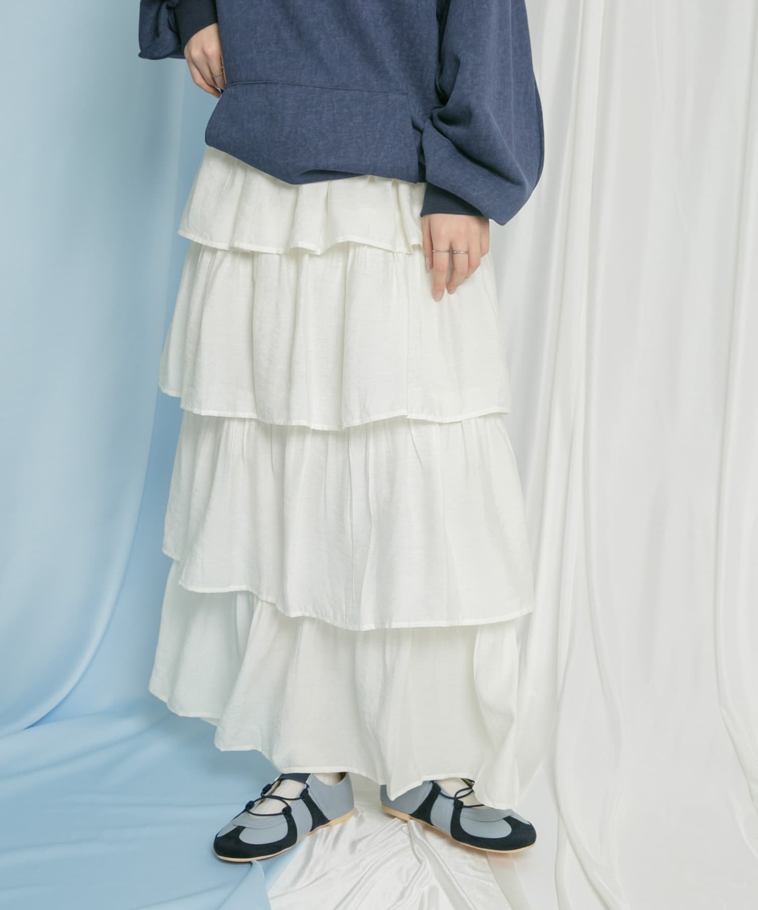 身長：160cm サイズ：one