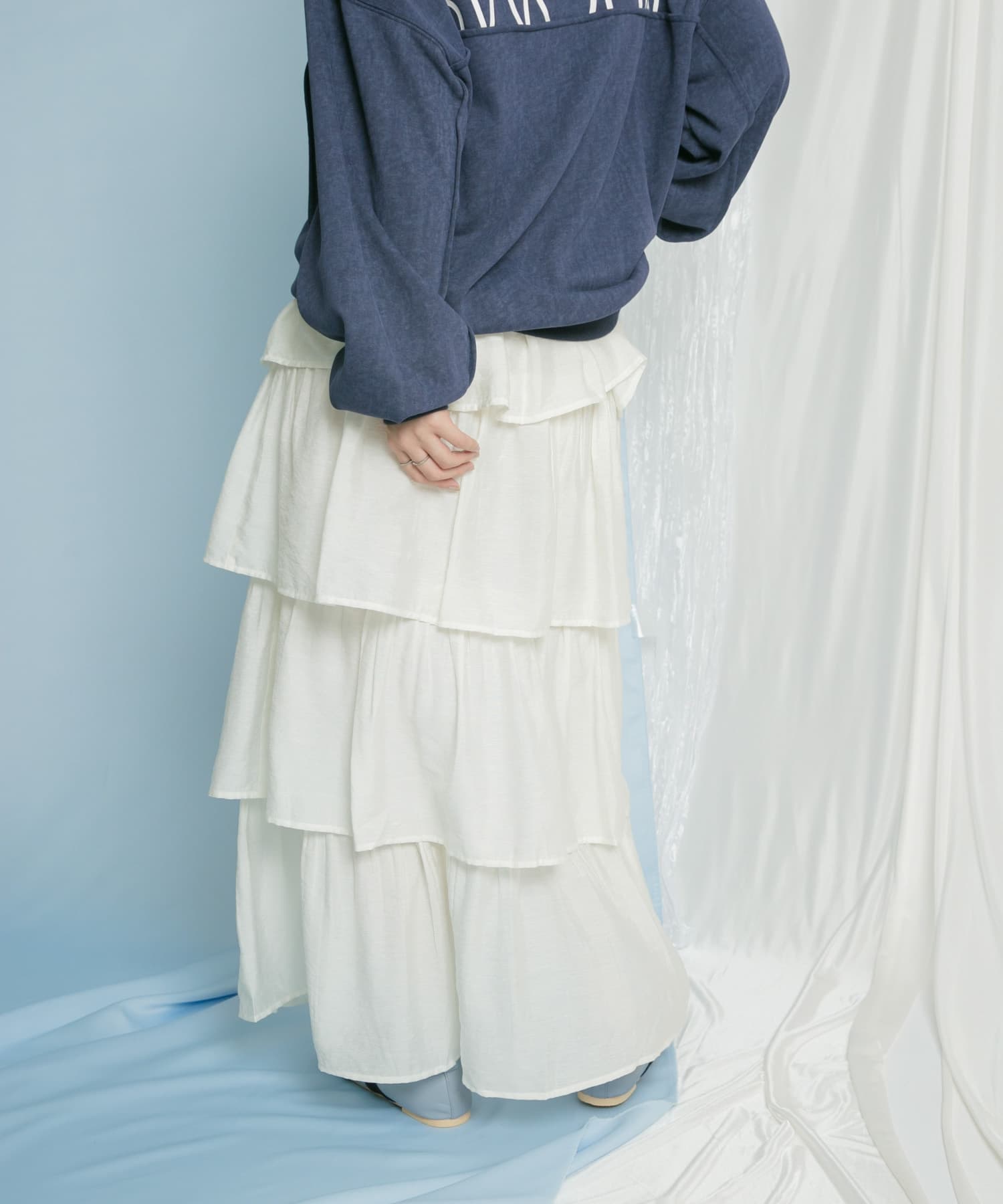 身長：160cm サイズ：one