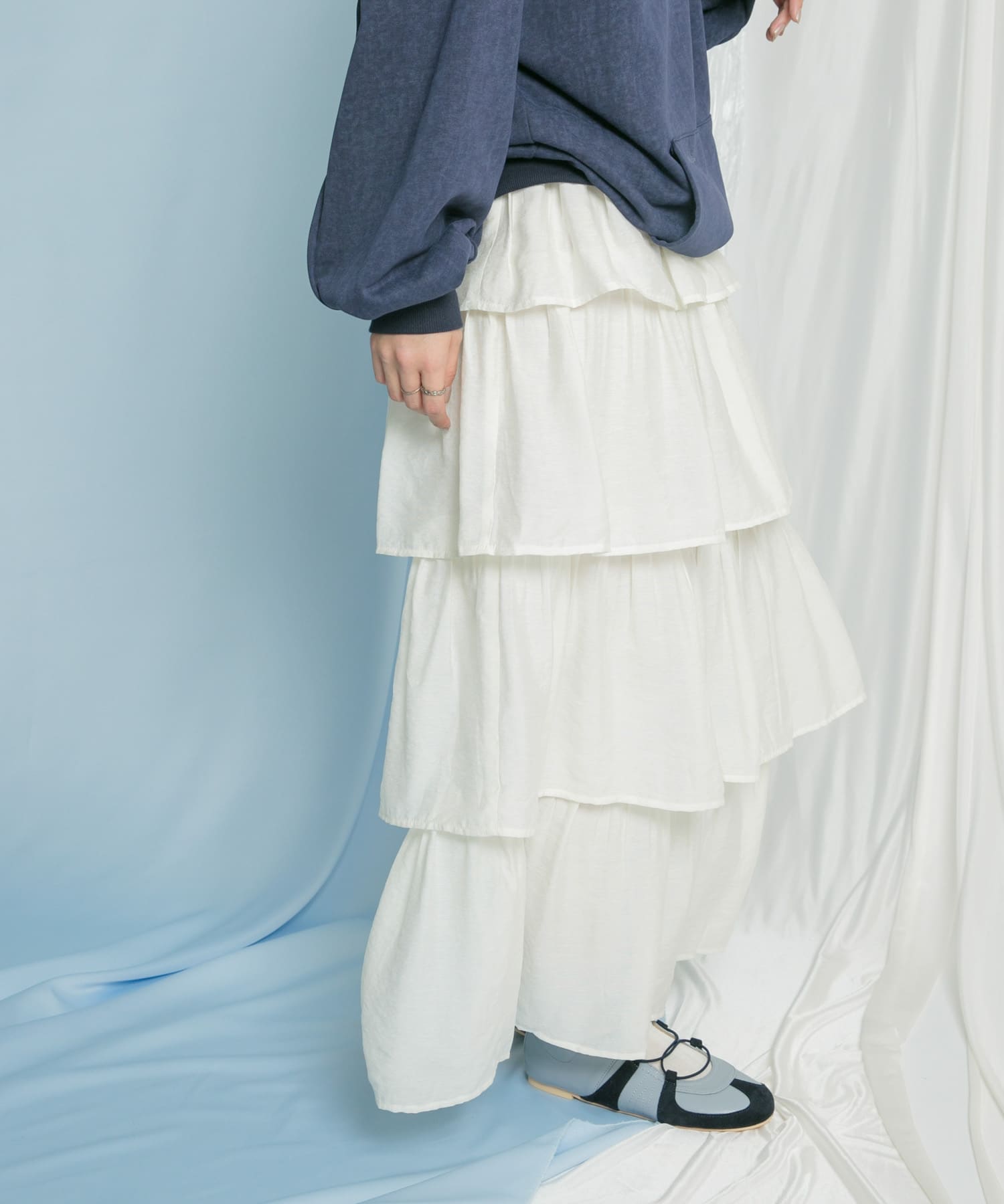 身長：160cm サイズ：one