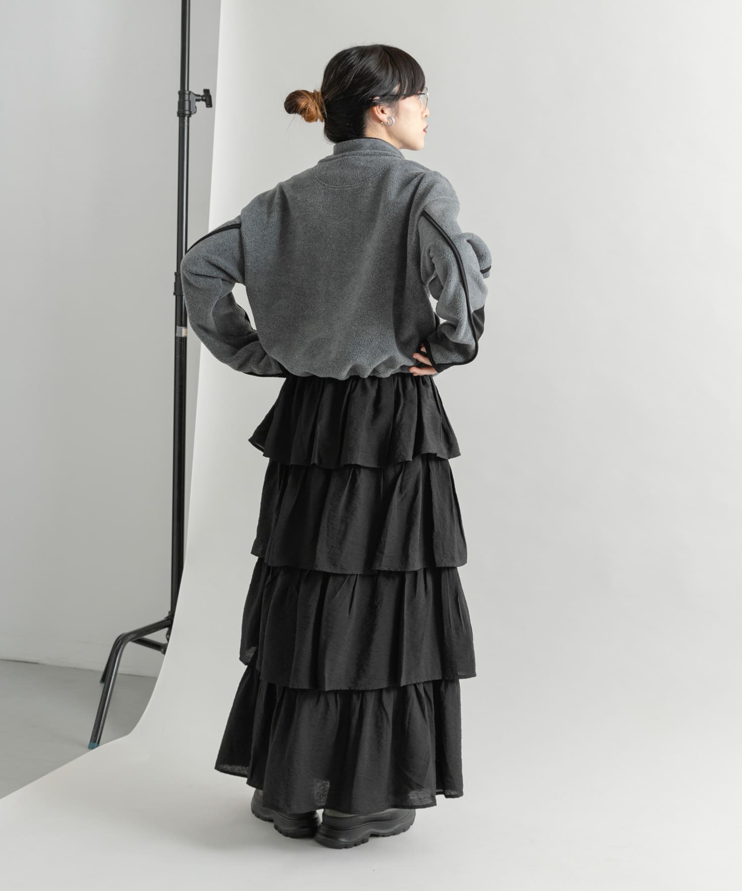 身長：160cm サイズ：one