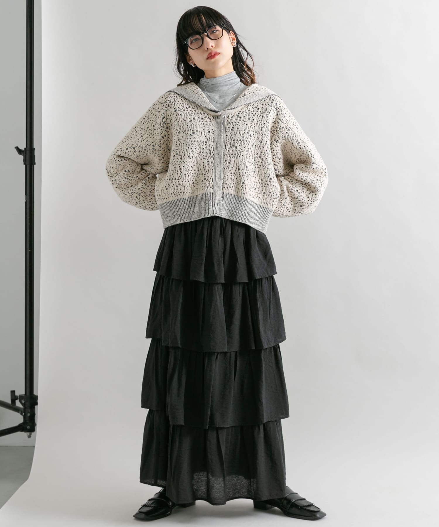 身長：160cm サイズ：one