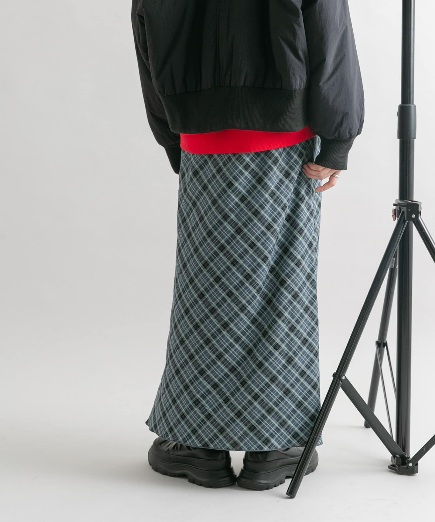 身長：160cm サイズ：one