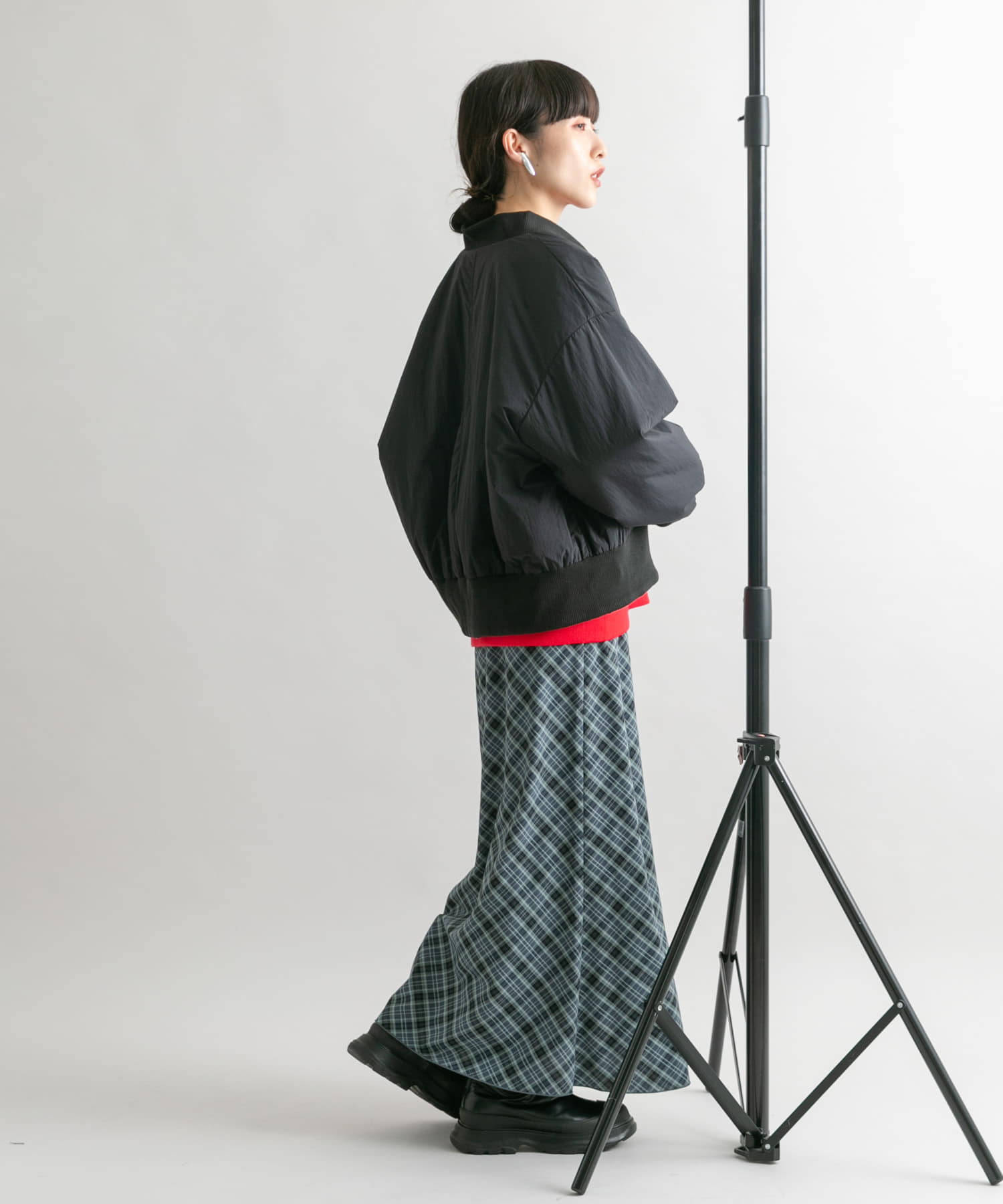 身長：160cm サイズ：one