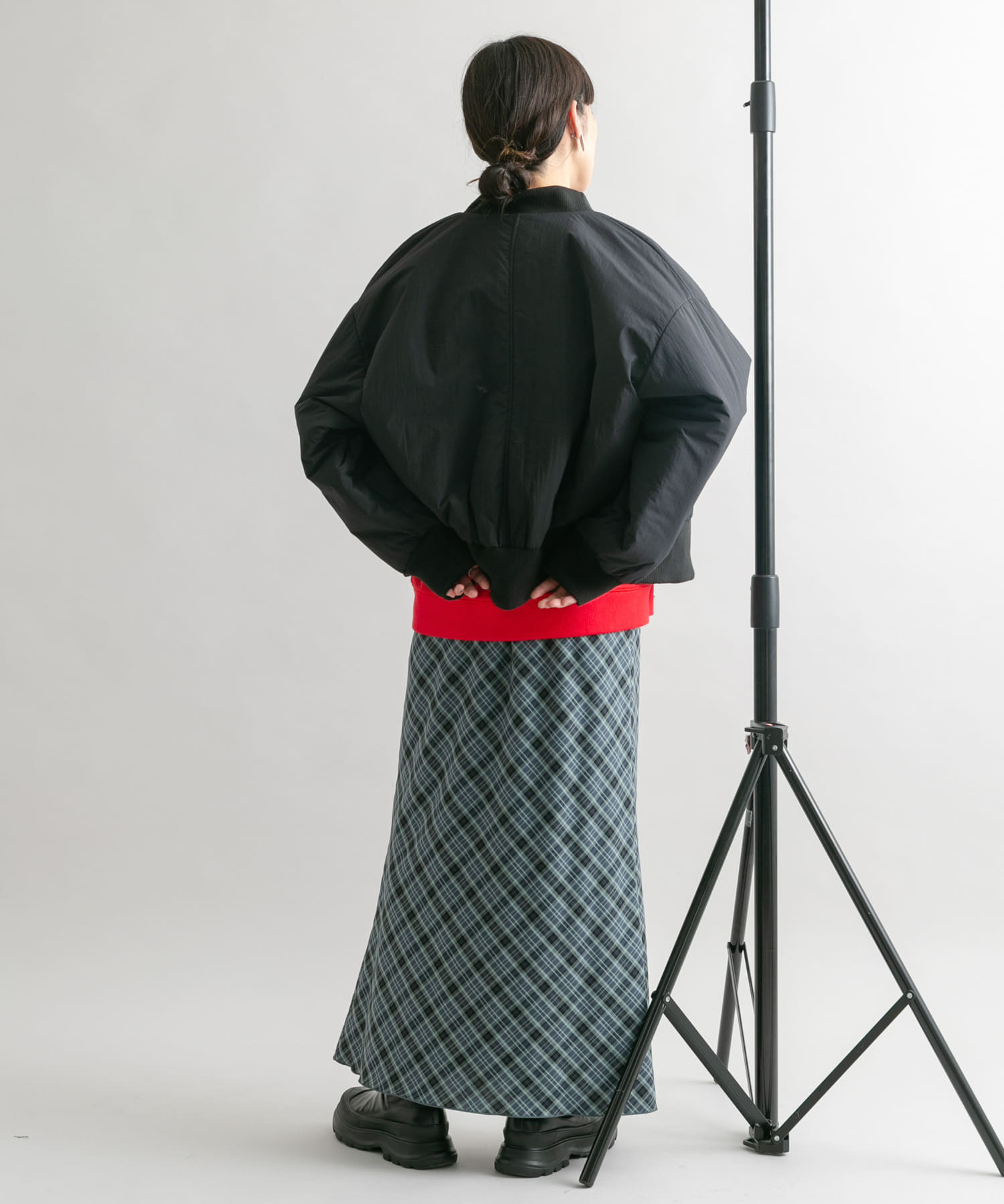 身長：160cm サイズ：one
