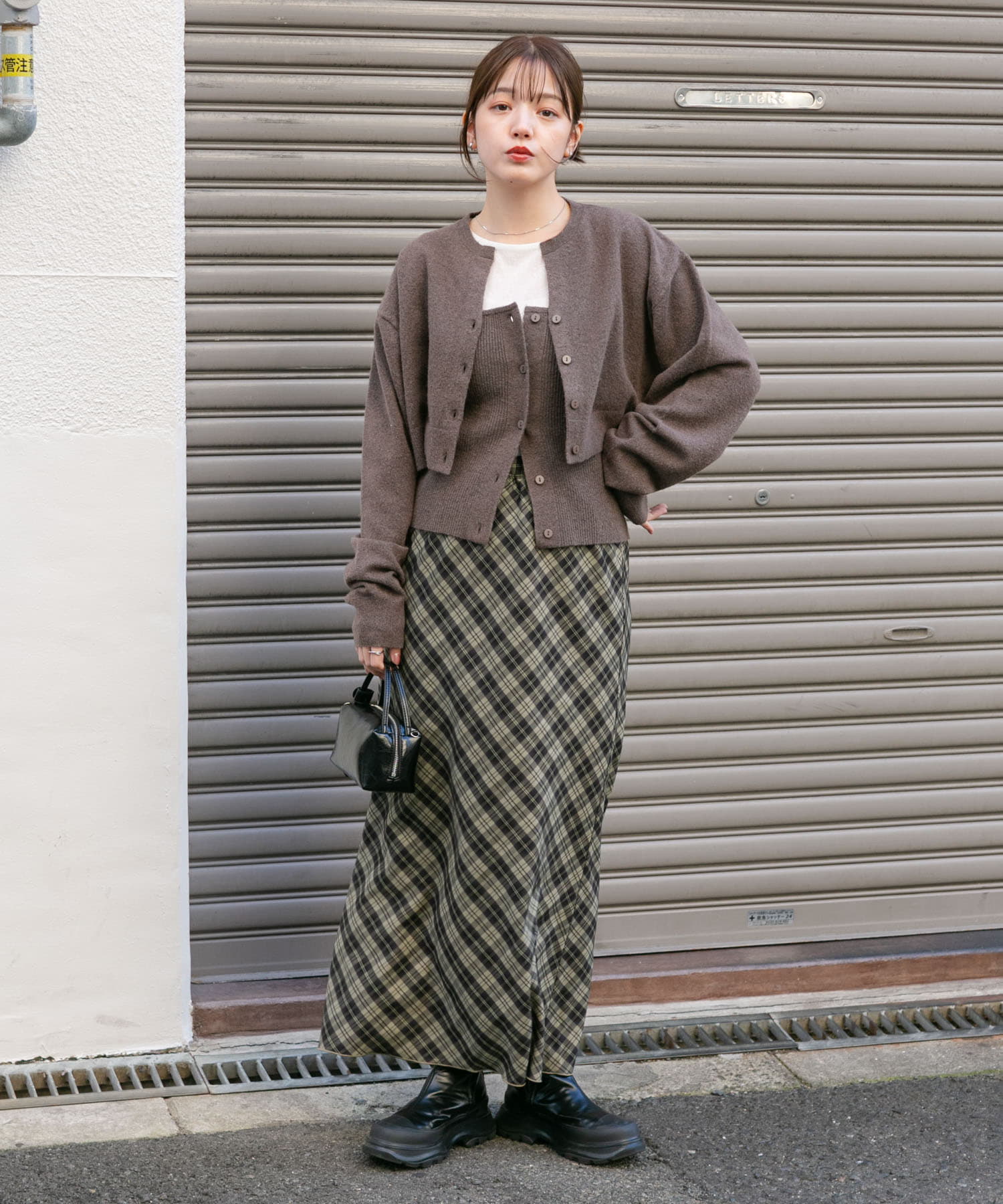 身長：160cm サイズ：one