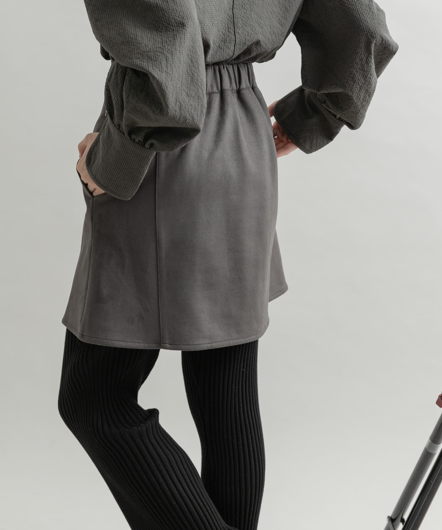 身長：160cm サイズ：one