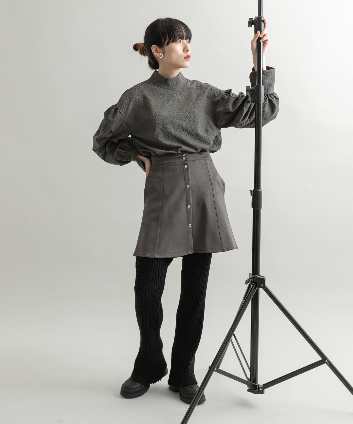 身長：160cm サイズ：one