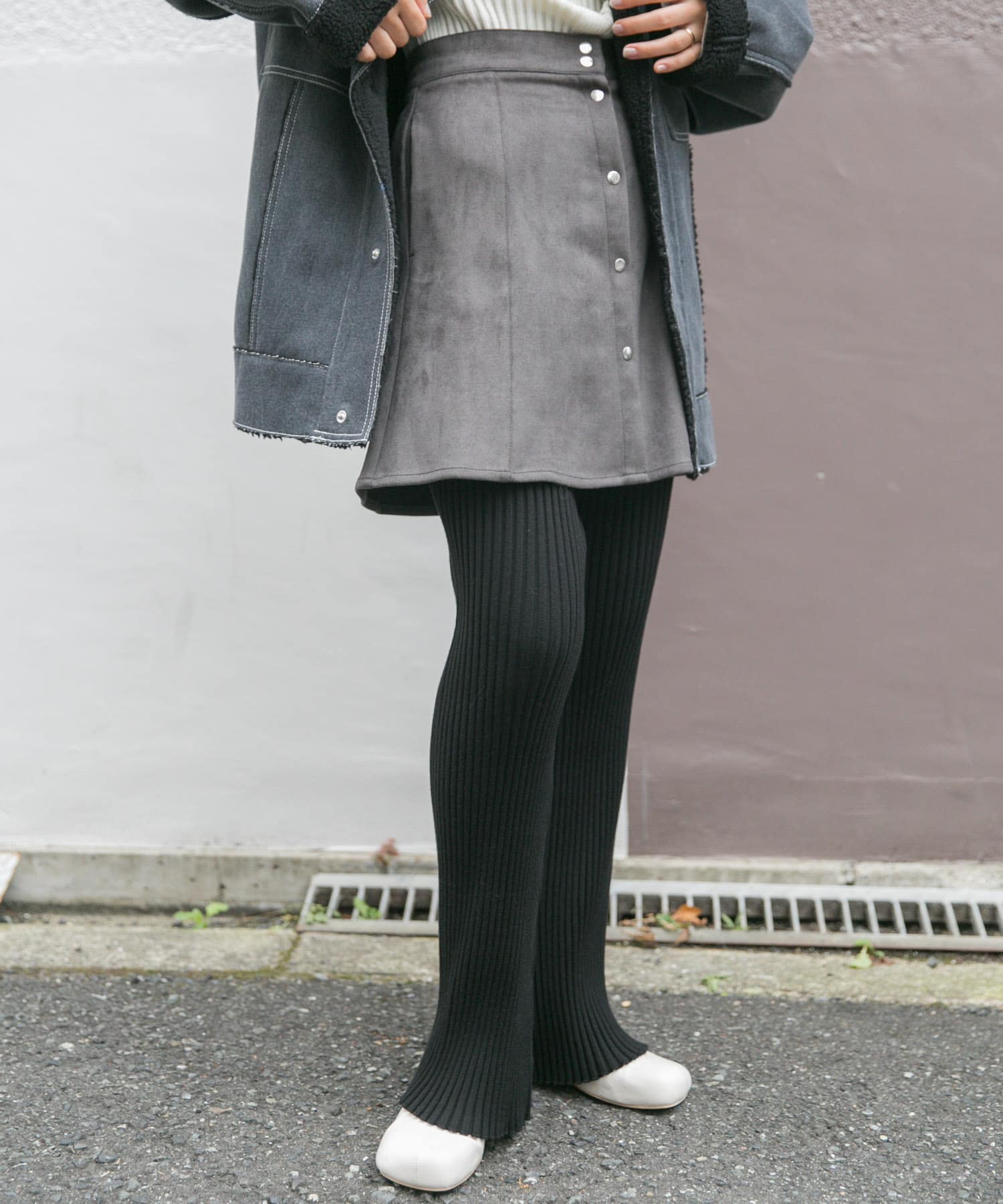 身長：160cm サイズ：one