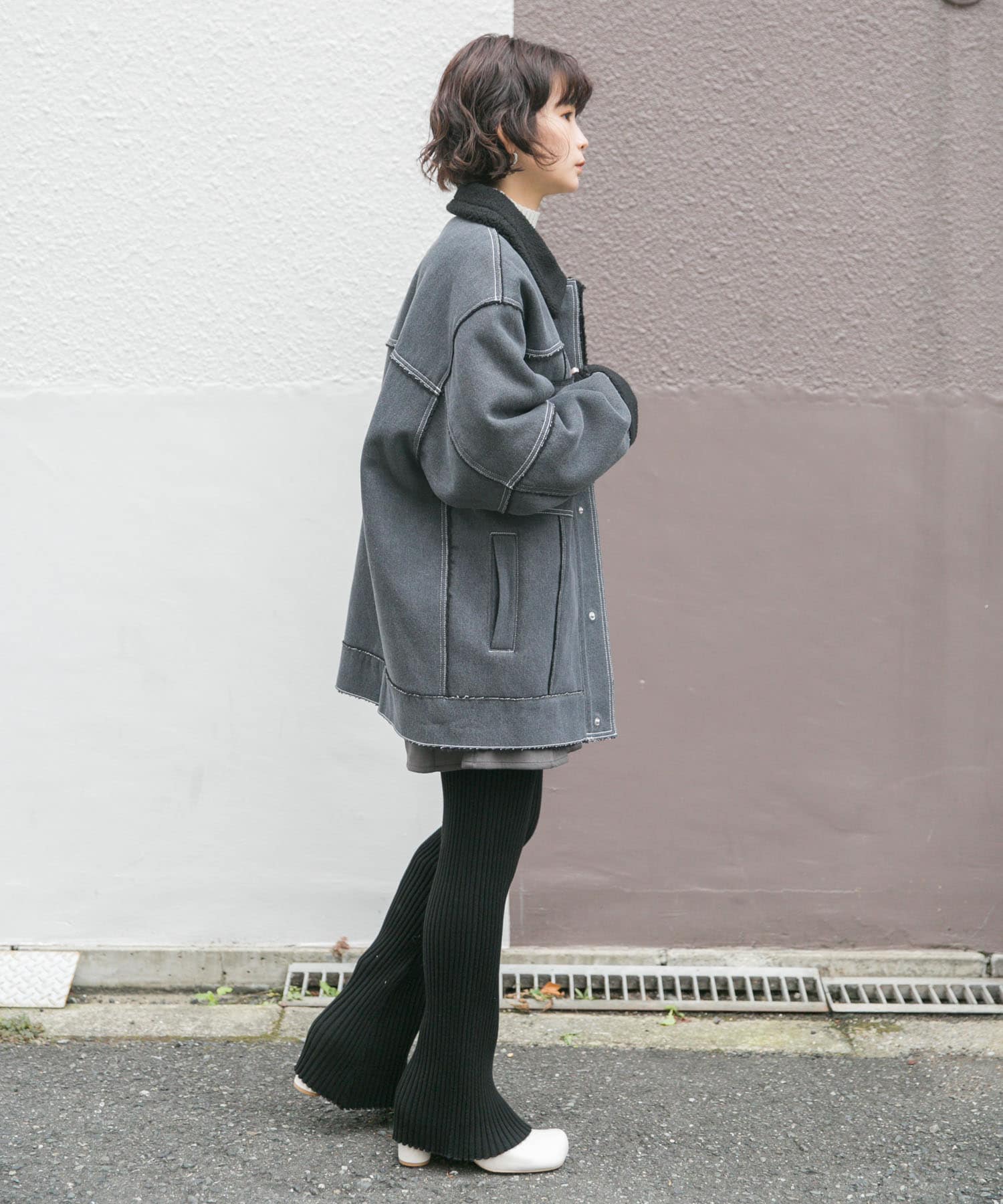 身長：160cm サイズ：one