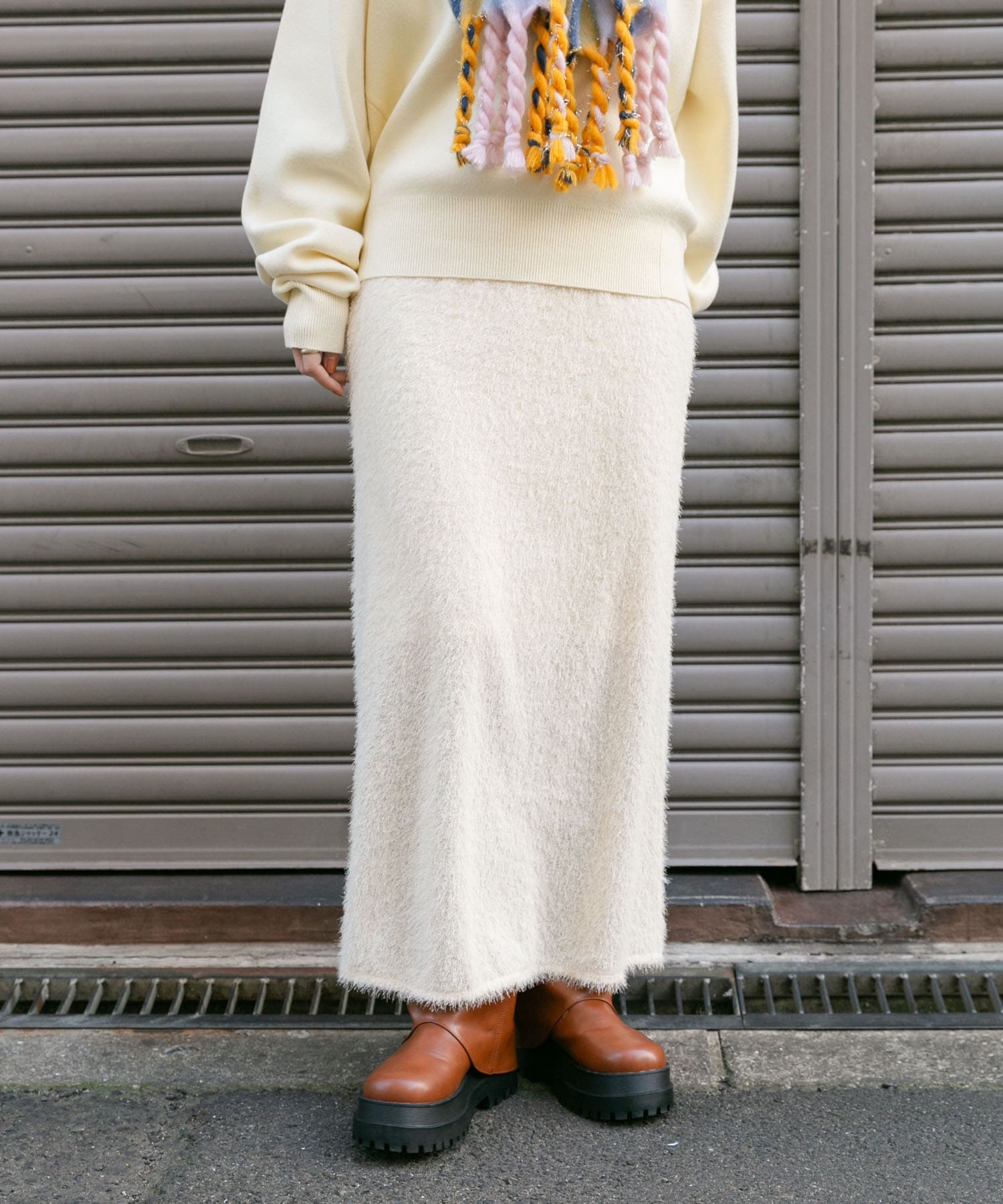 身長：160cm サイズ：one