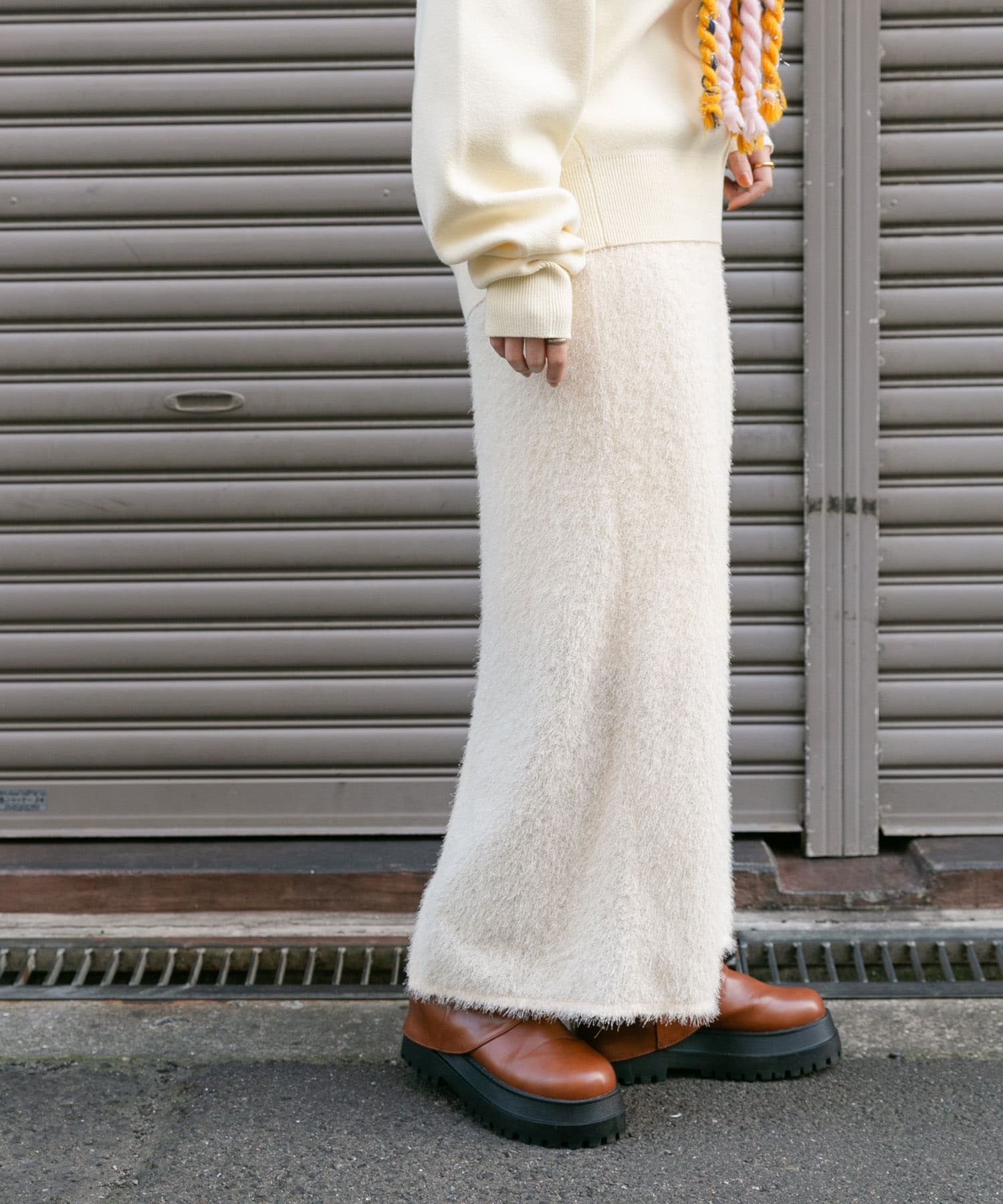 身長：160cm サイズ：one