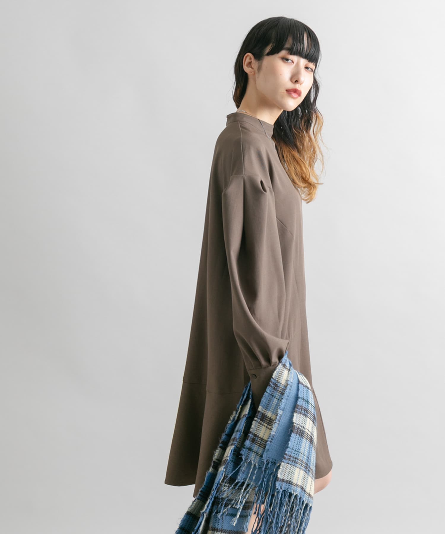 身長：160cm サイズ：one