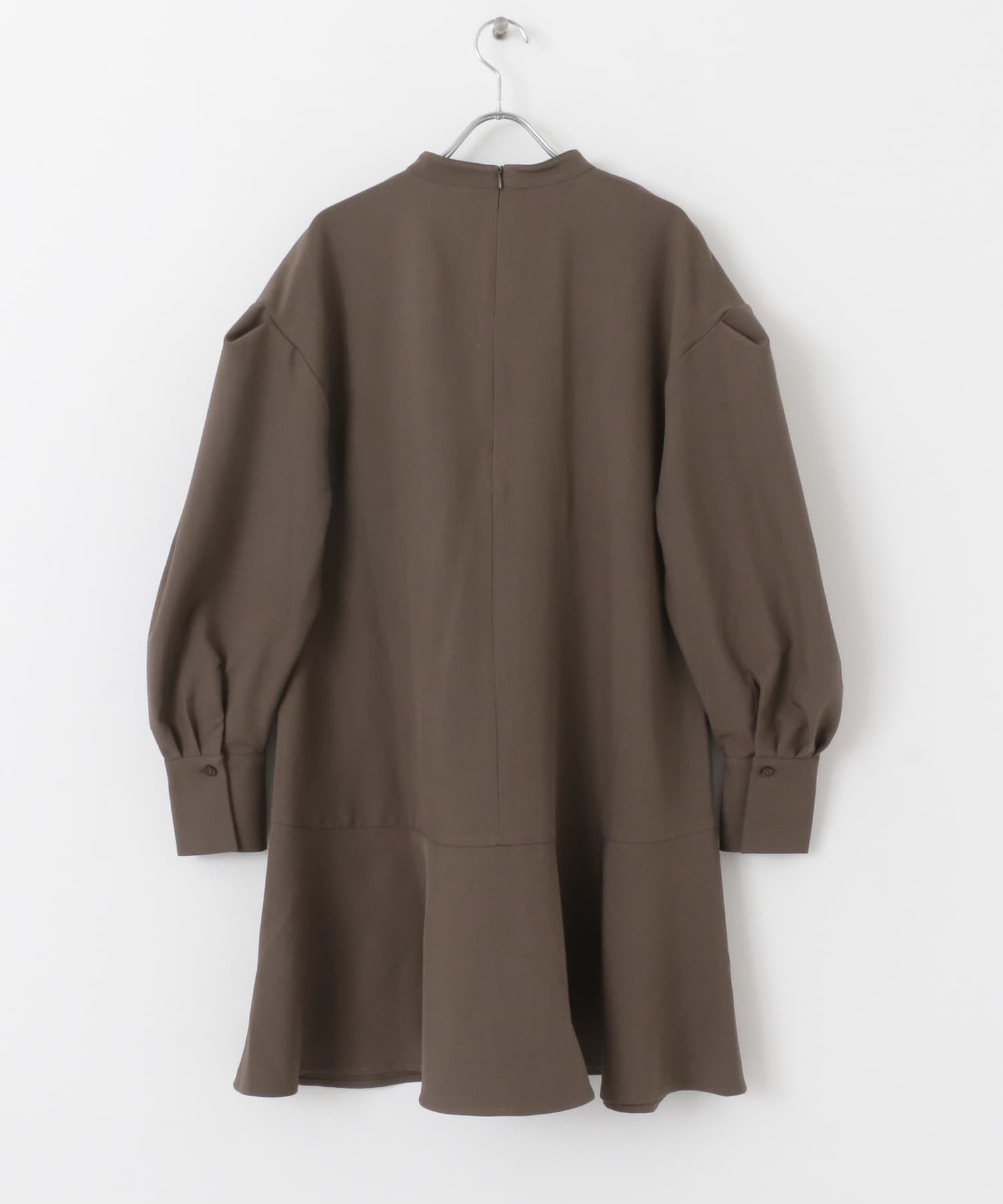 タックスリーブミニワンピース D.BROWN one