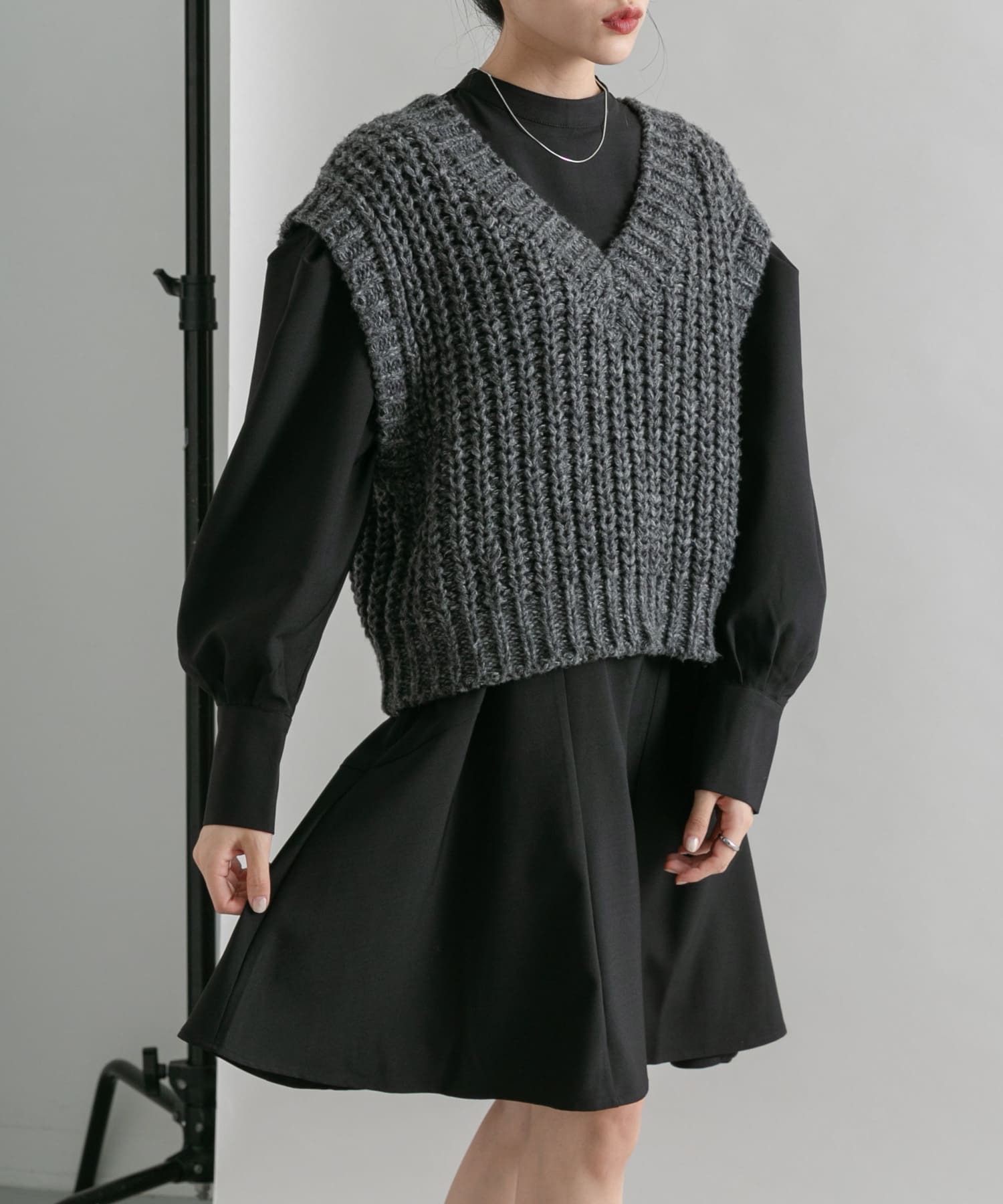 タックスリーブミニワンピース(one BLACK): ワンピース｜URBAN