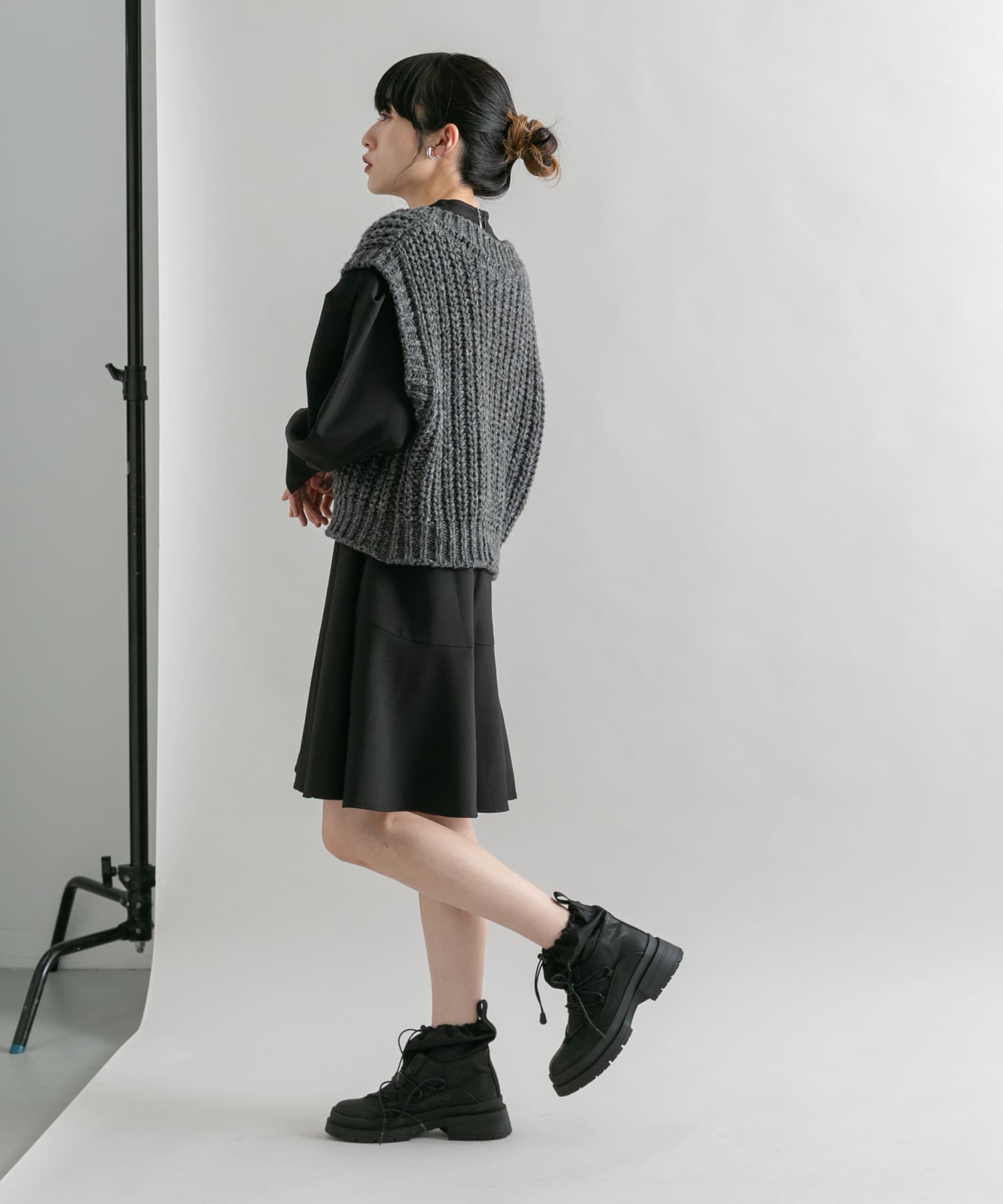 身長：160cm サイズ：one