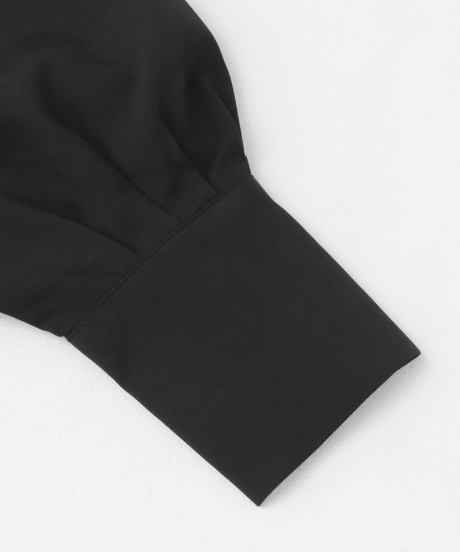 タックスリーブミニワンピース BLACK one