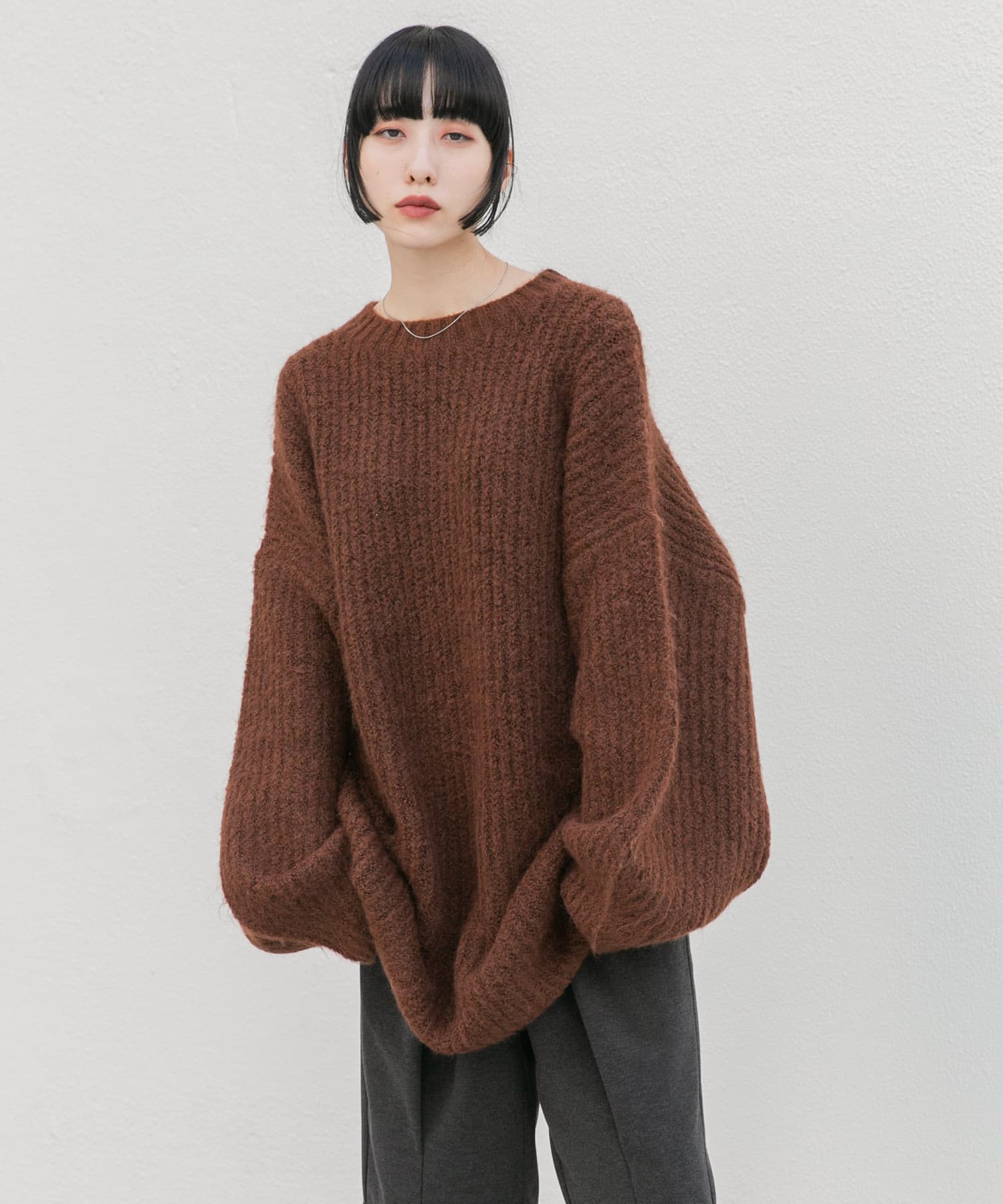 身長：160cm サイズ：one