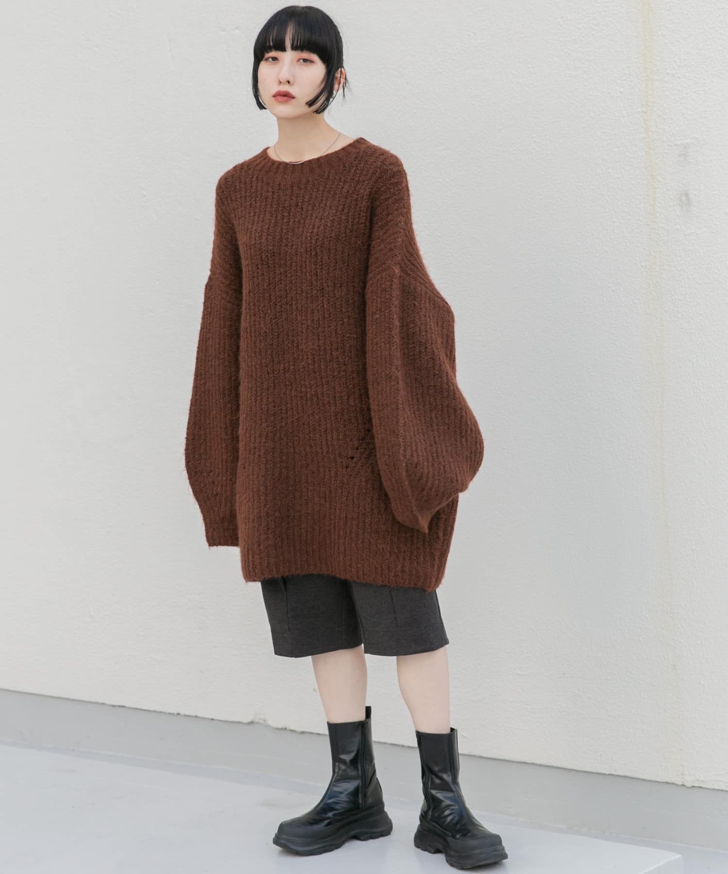 身長：160cm サイズ：one