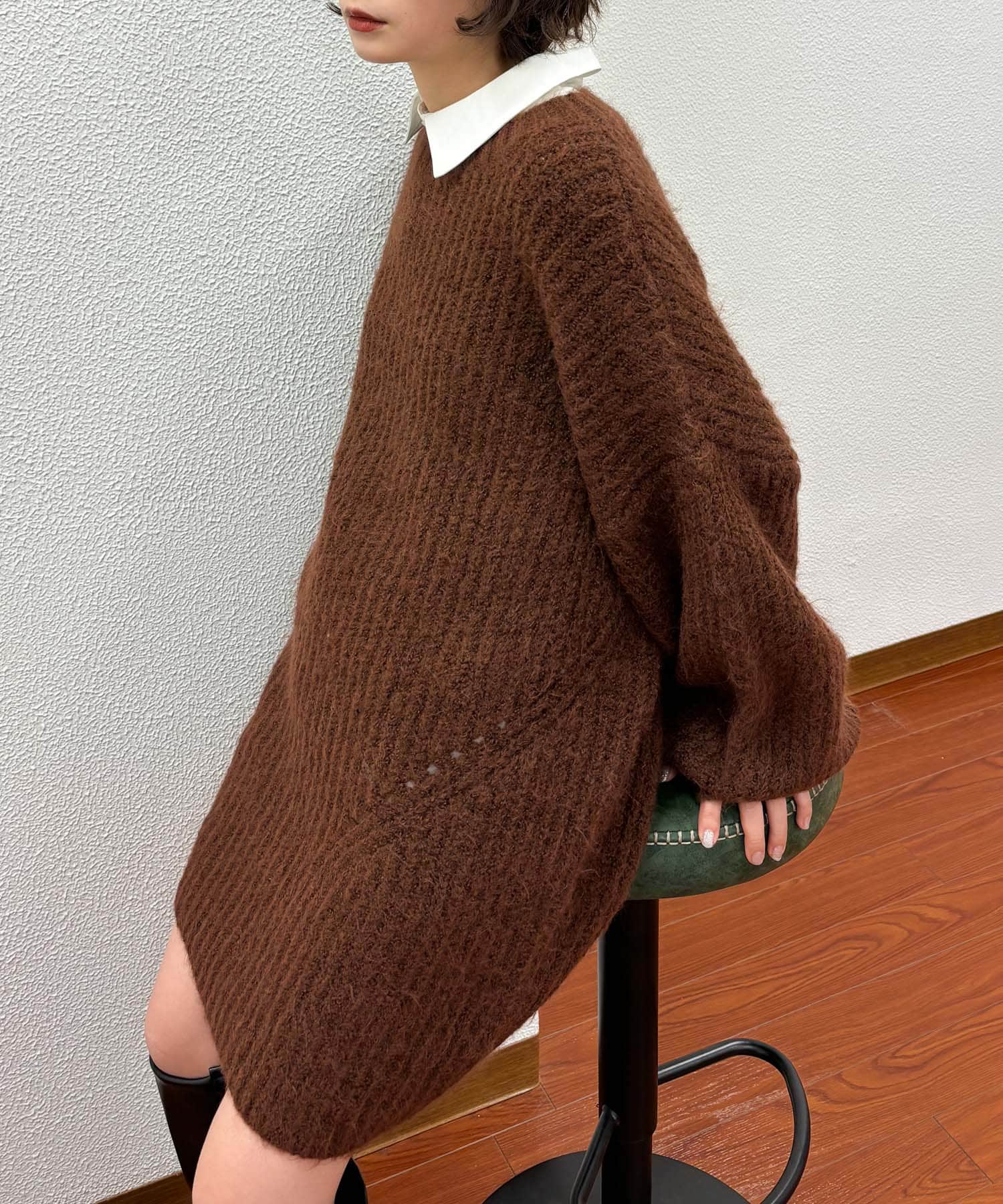 身長：160cm サイズ：one