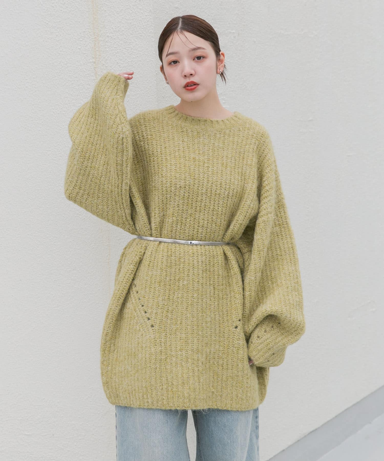 身長：160cm サイズ：one