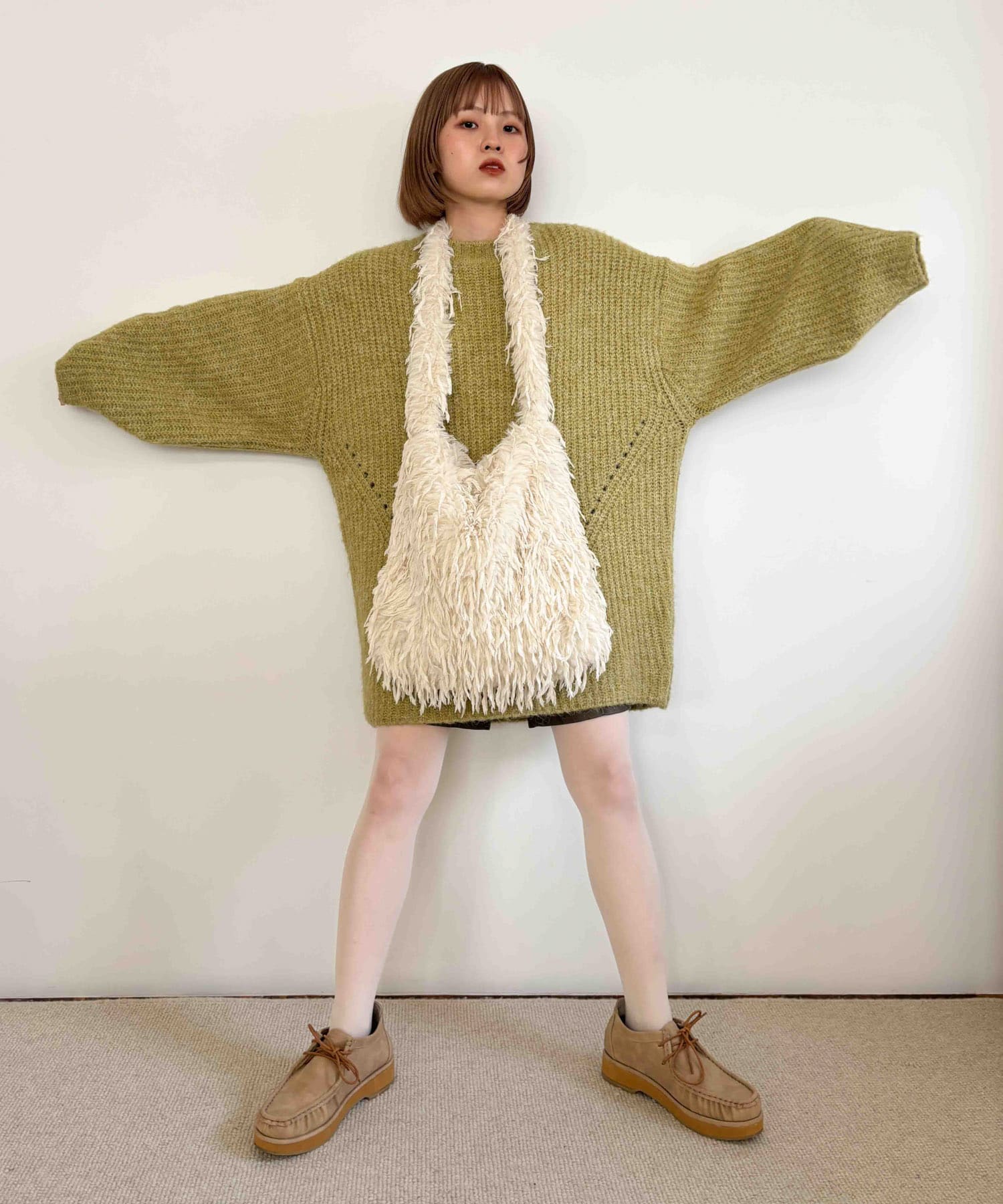 身長：153cm サイズ：one
