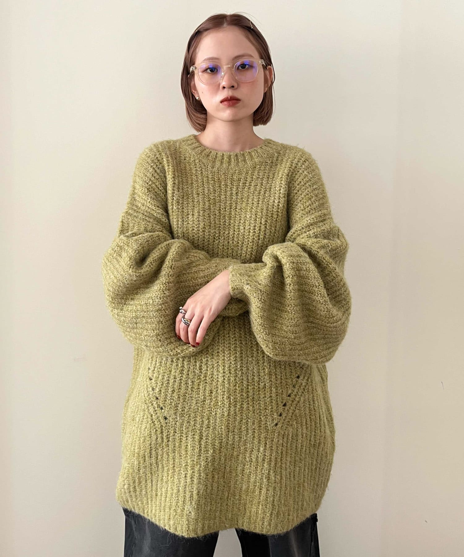 身長：153cm サイズ：one