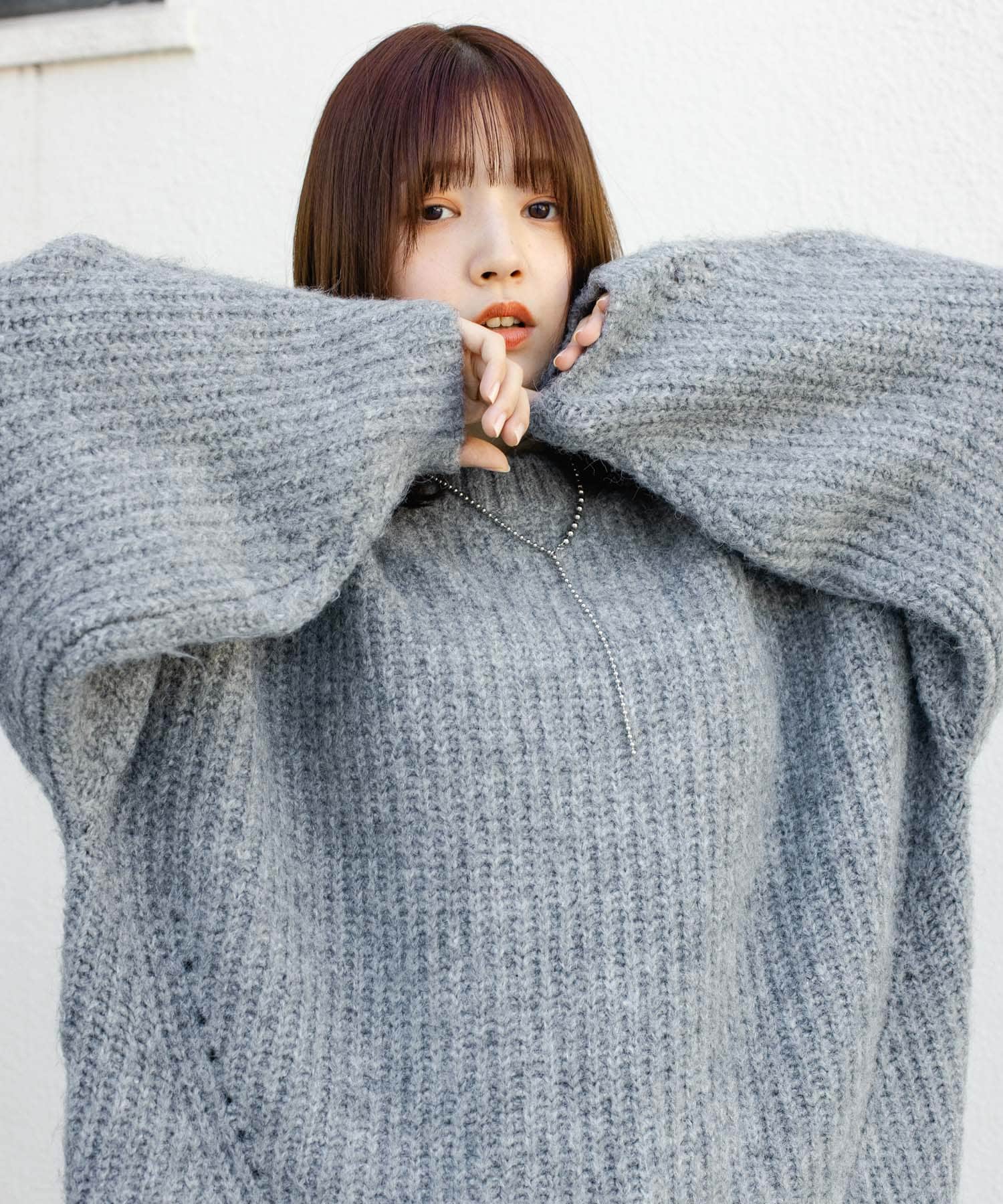 身長：160cm サイズ：one