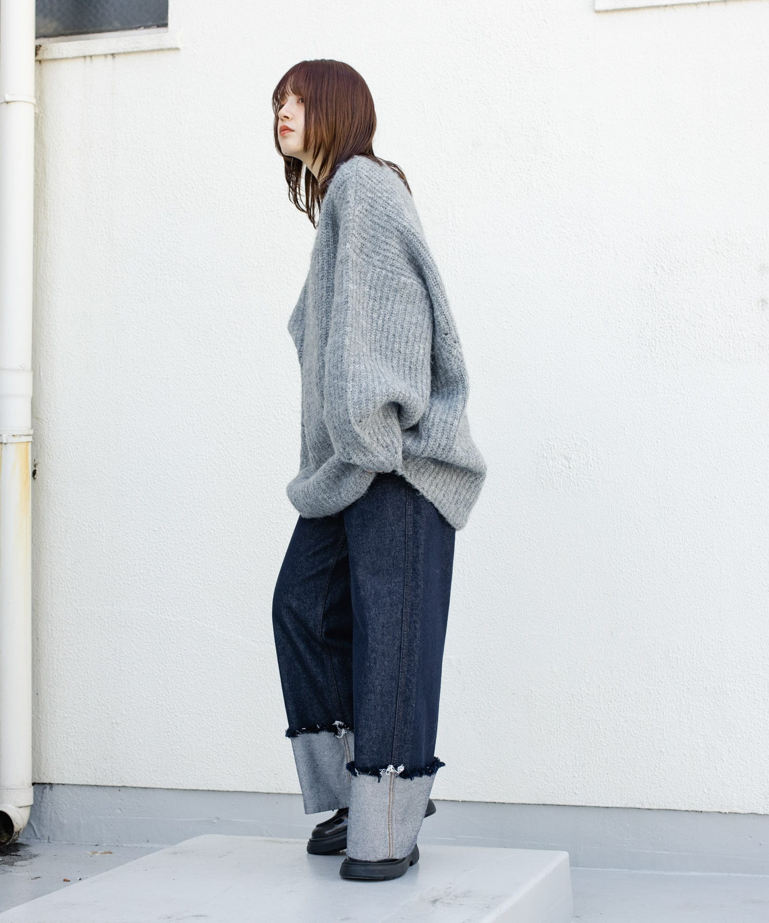 身長：160cm サイズ：one