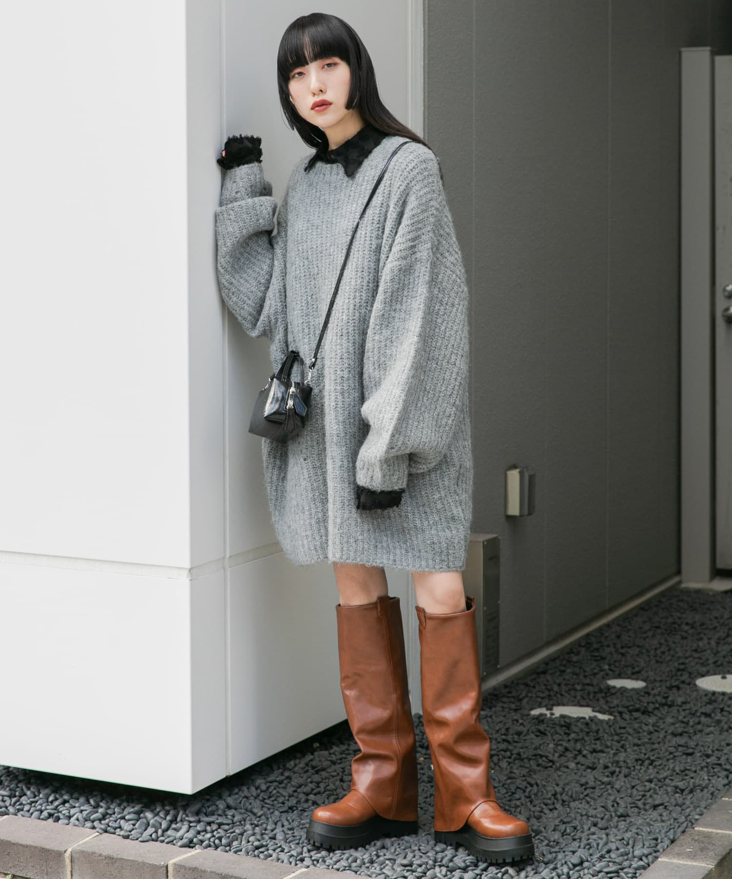 身長：160cm サイズ：one