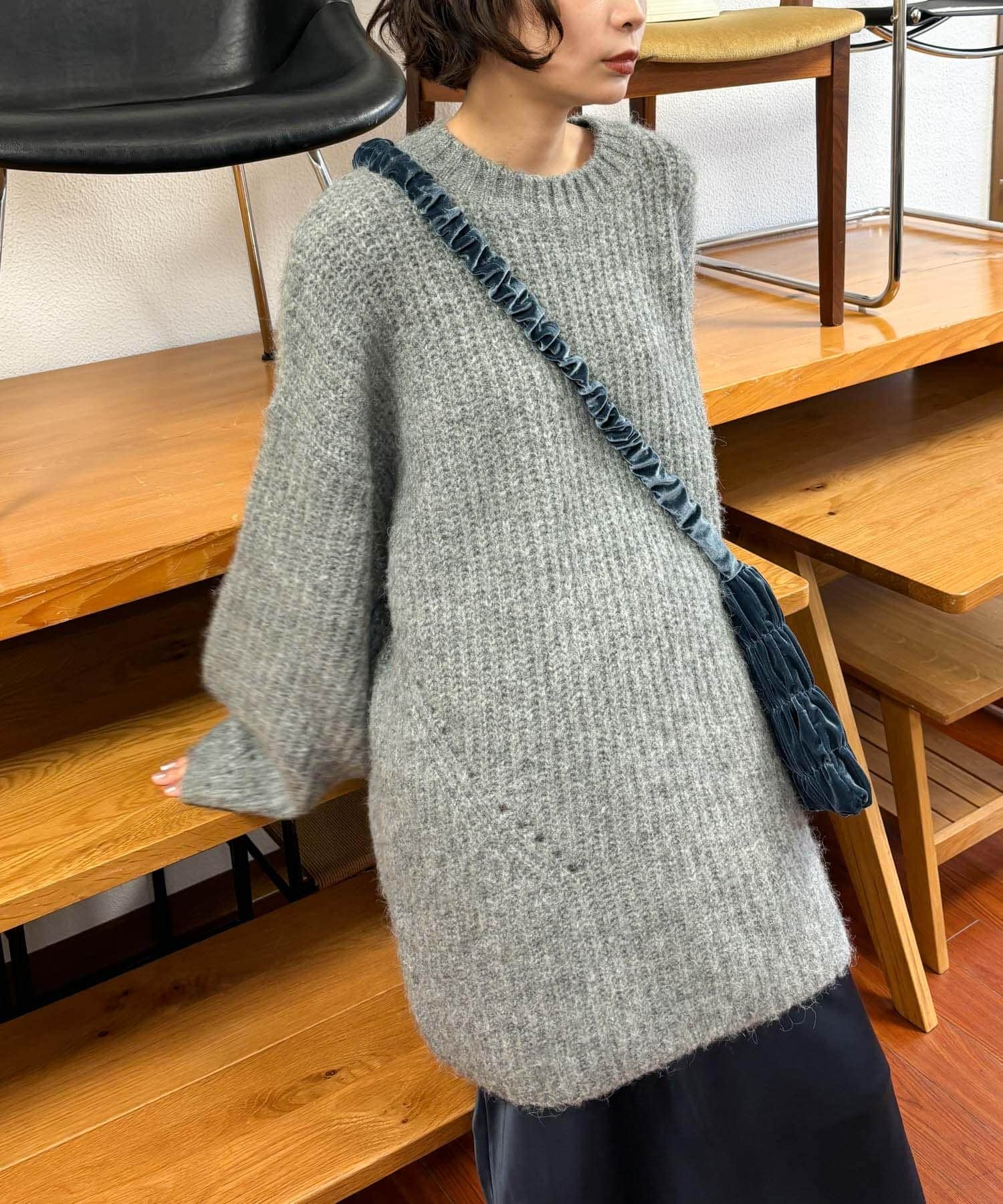 身長：160cm サイズ：one