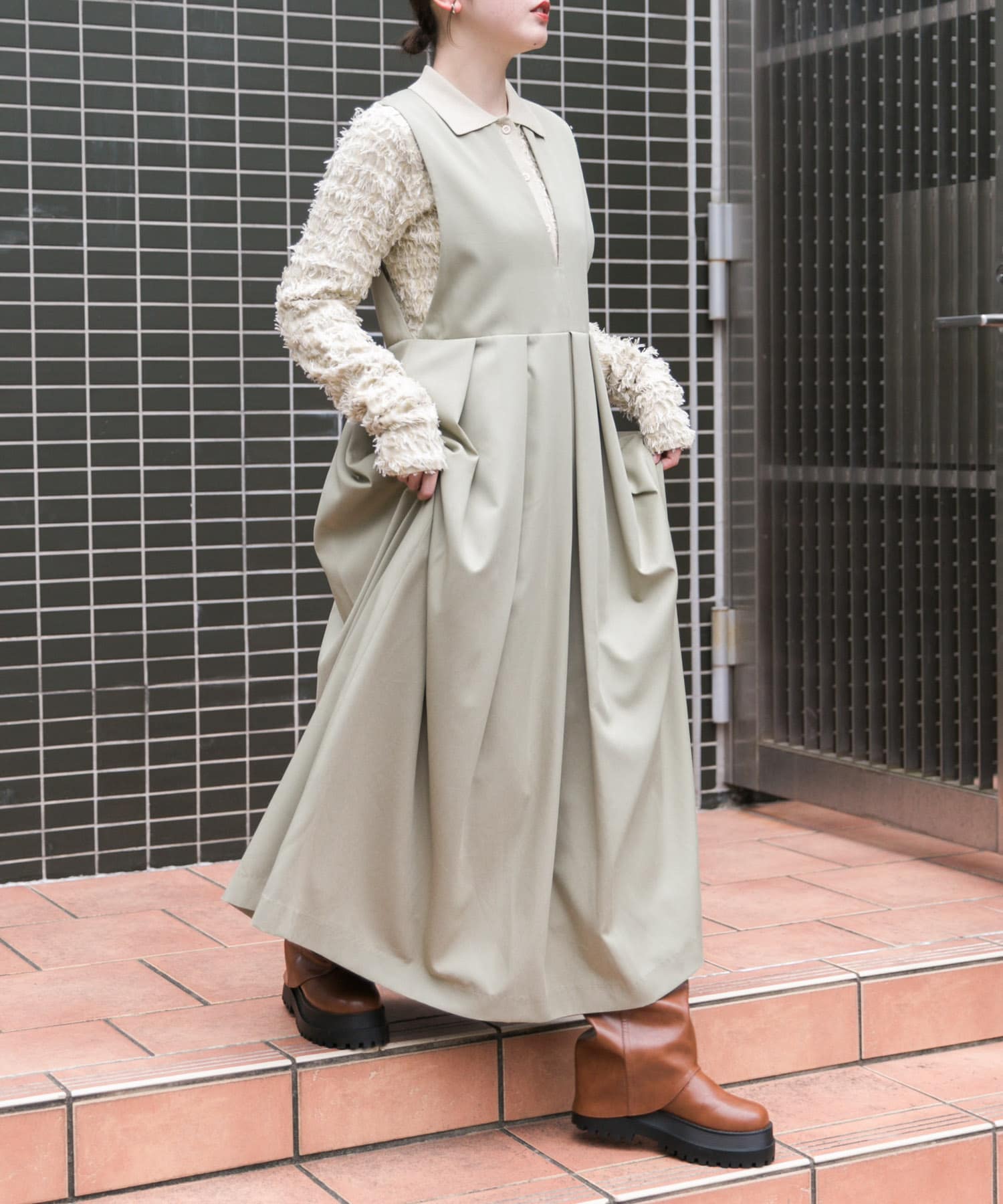 身長：160cm サイズ：36