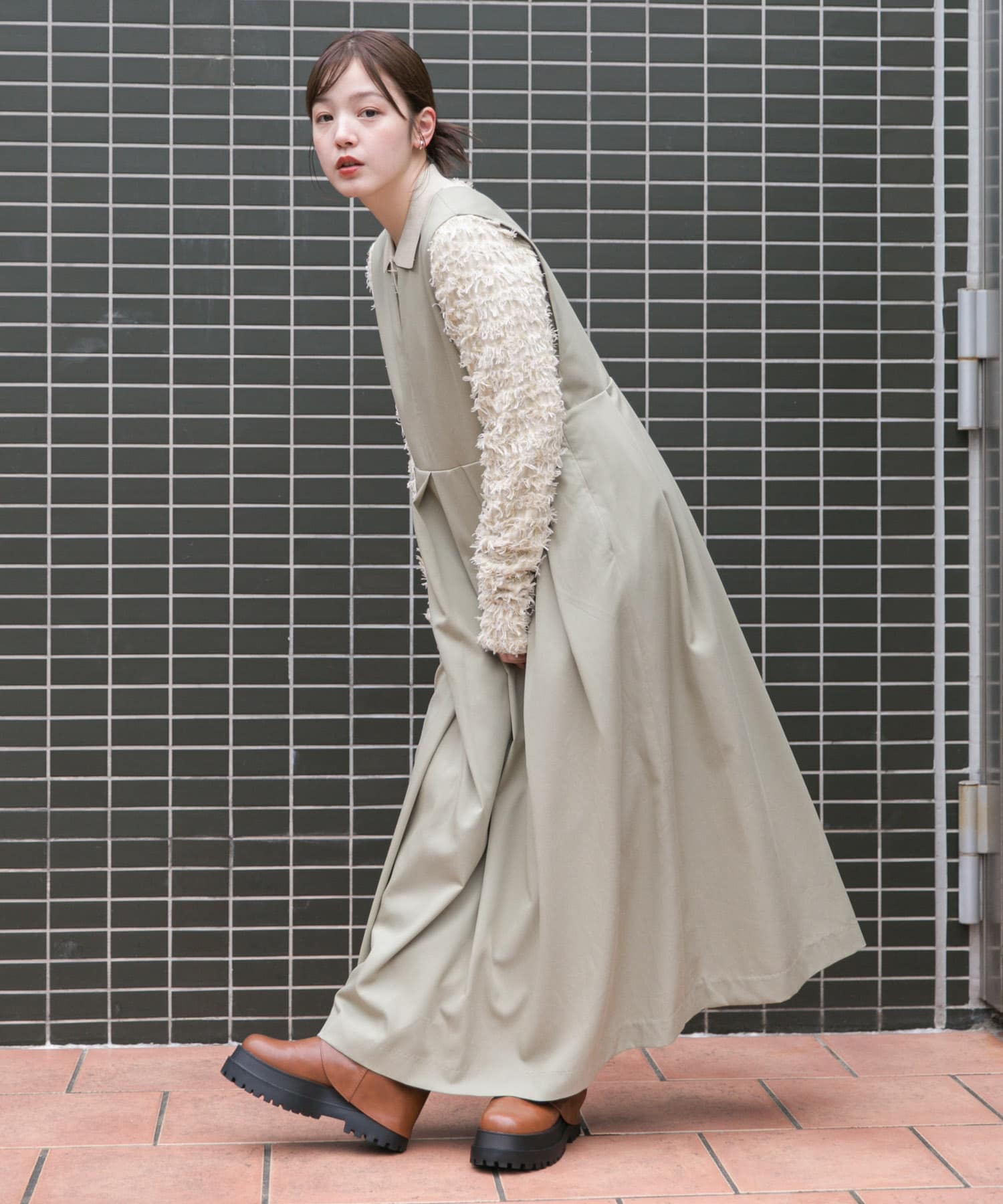 身長：160cm サイズ：36